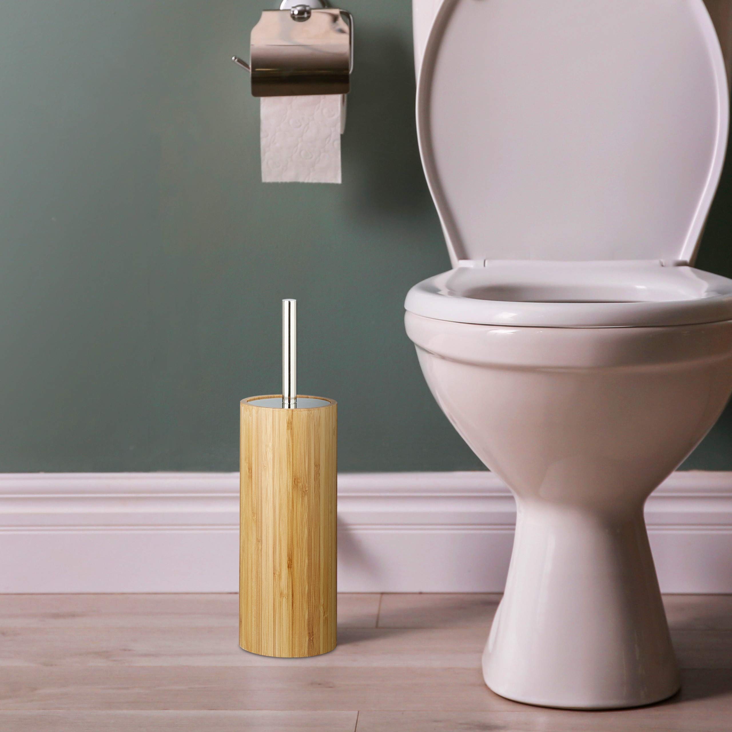 relaxdays-wc-b-rstenhalter-bambus-rund-natur-37-5-x-10-5-cm image 2