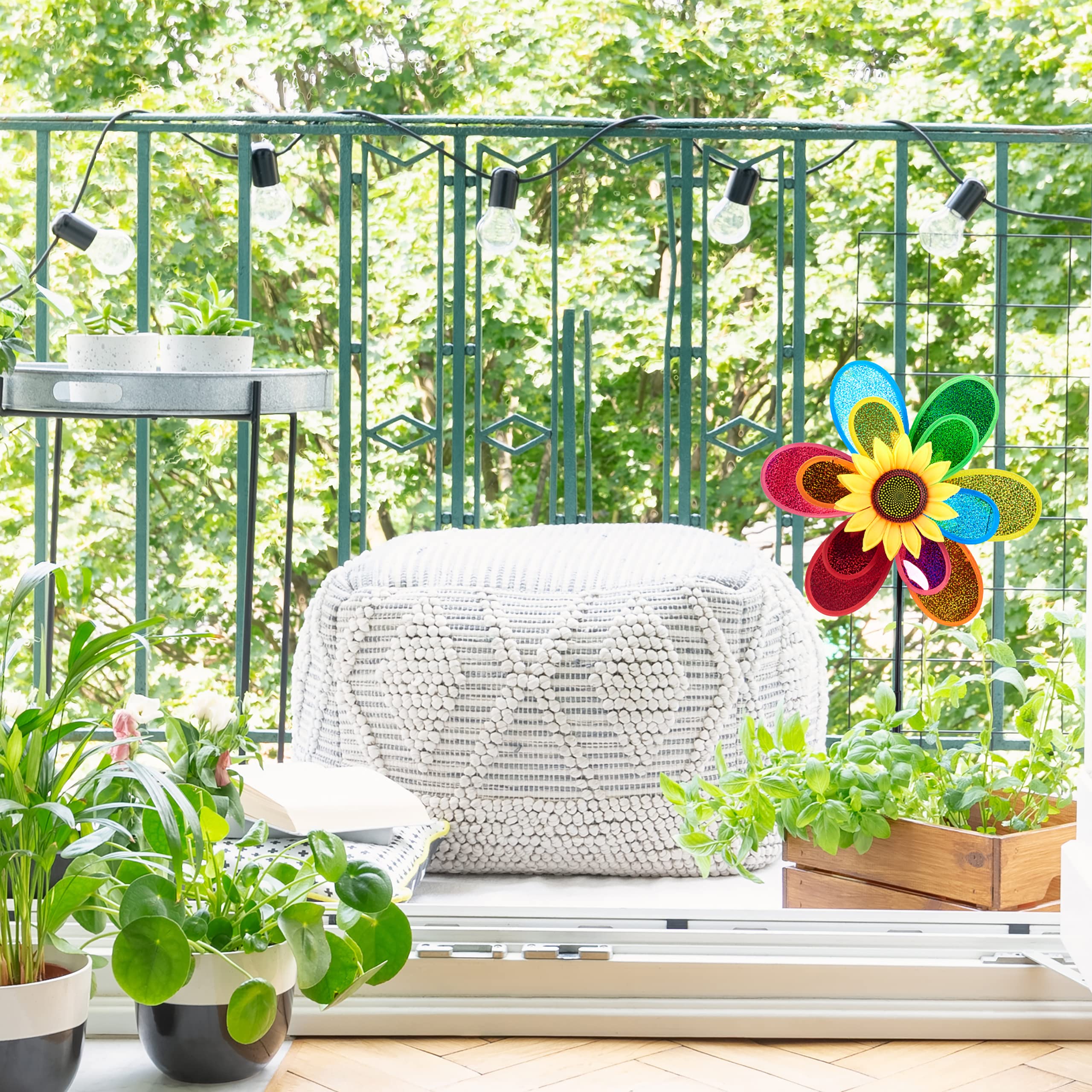relaxdays-windrad-blume-74-5-cm-blumenstecker-bunt image 3