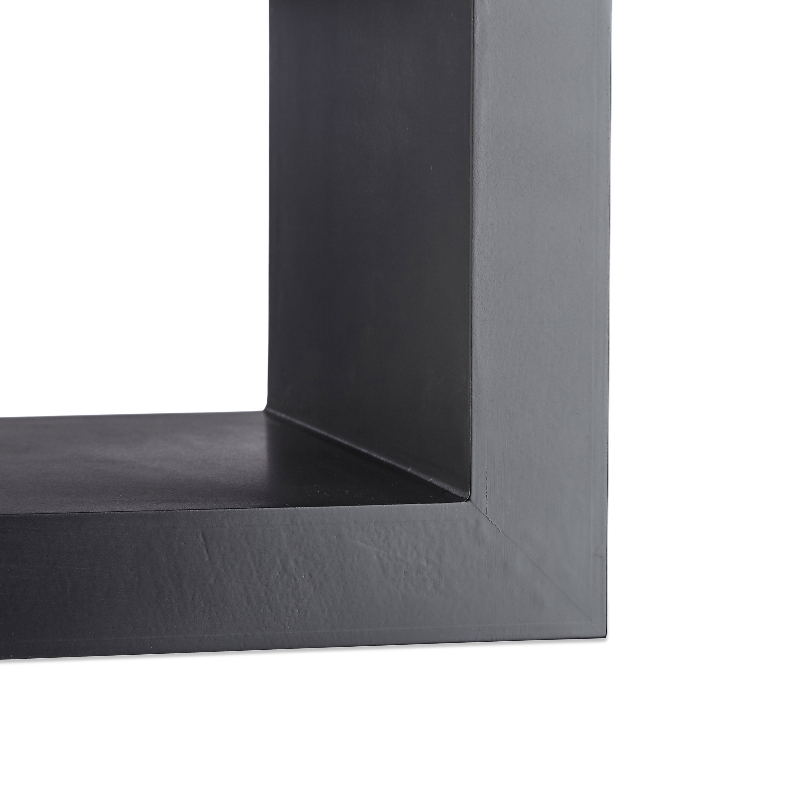 relaxdays-retro-standregal-zickzack-75x30x30-cm-schwarz image 5