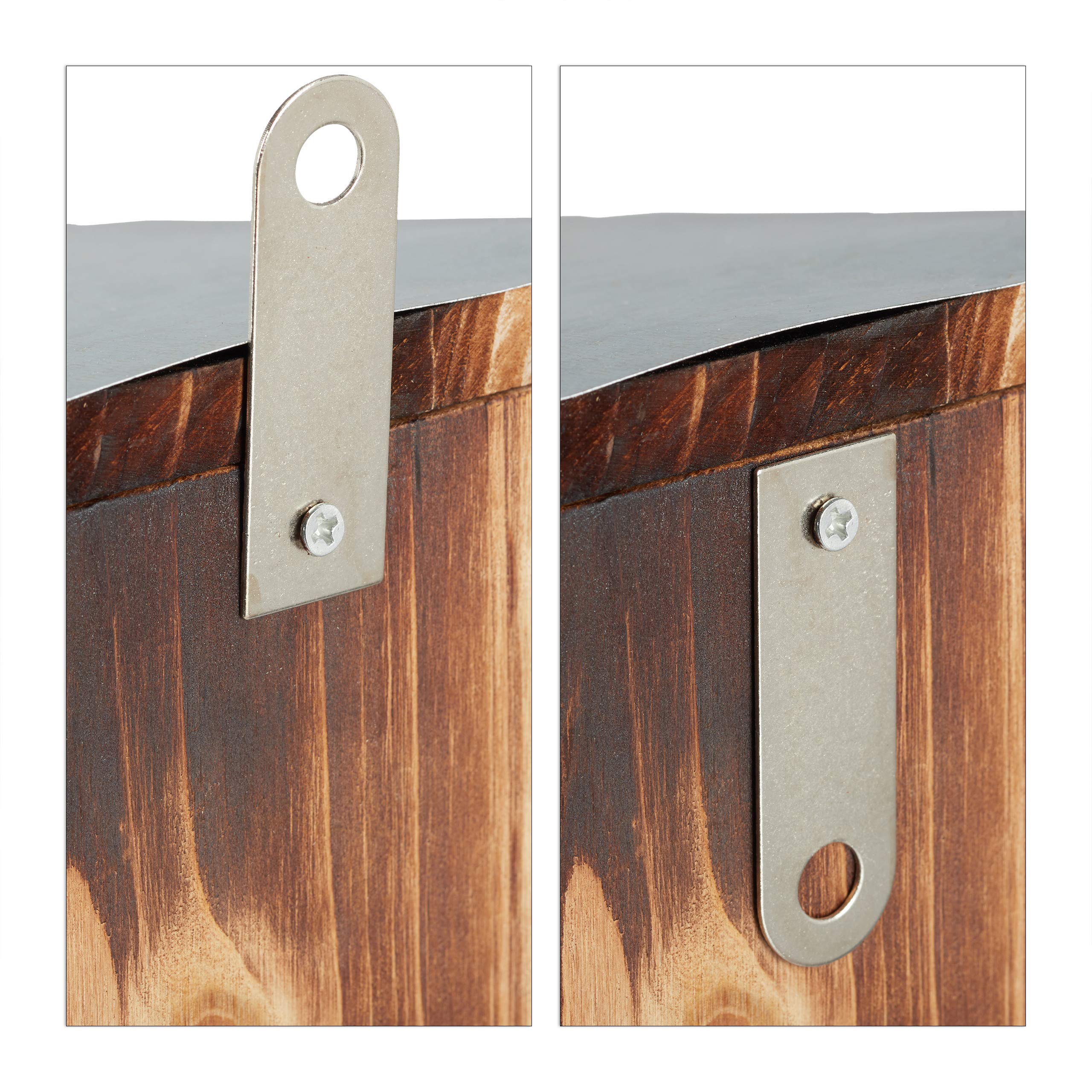 relaxdays-eichh-rnchen-futterhaus-holz-geflammt-braun-mit-metalldach-18-x-12-x-2 image 6