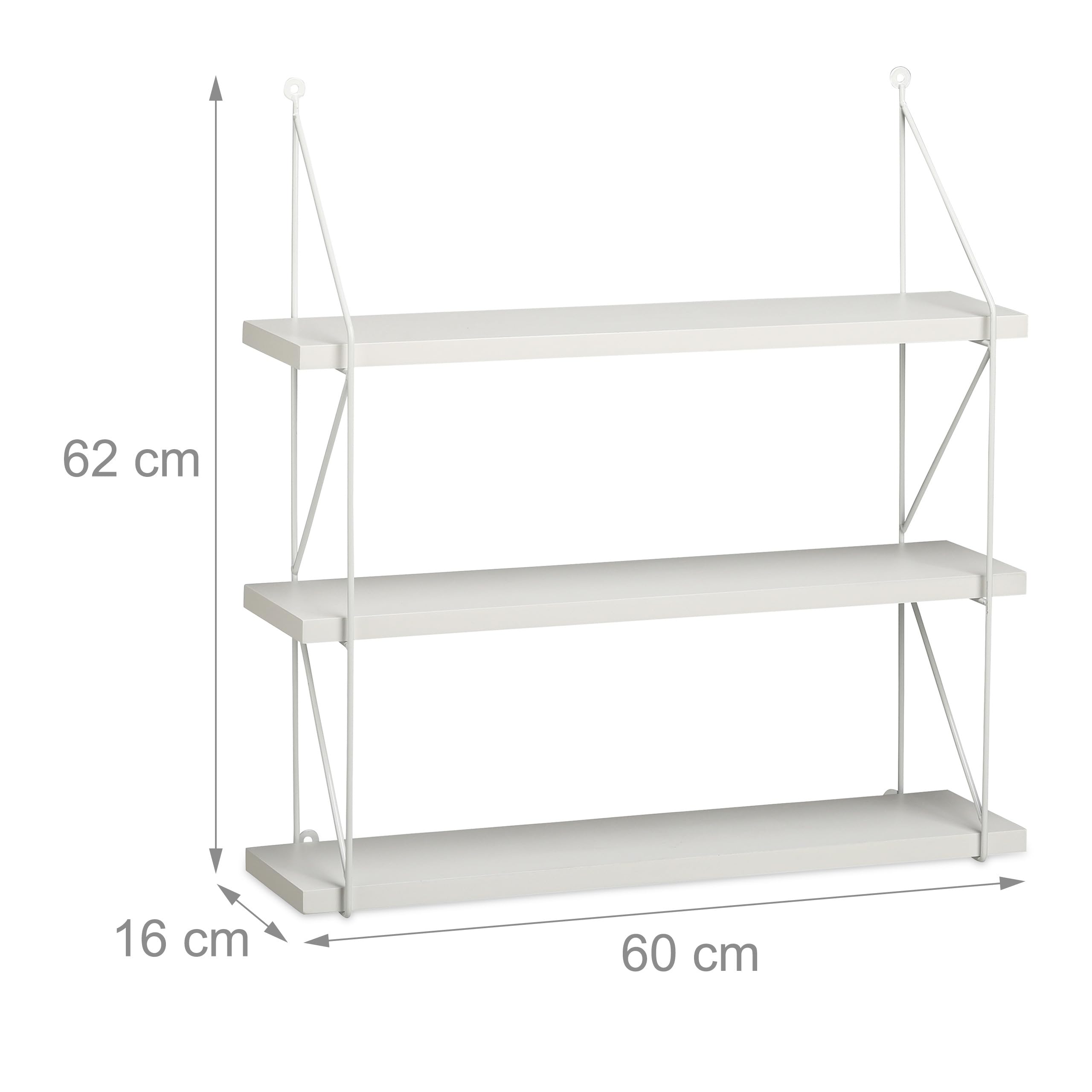 relaxdays-h-ngeregal-wand-3-ebenen-62-x-60-x-16-cm-wei image 3