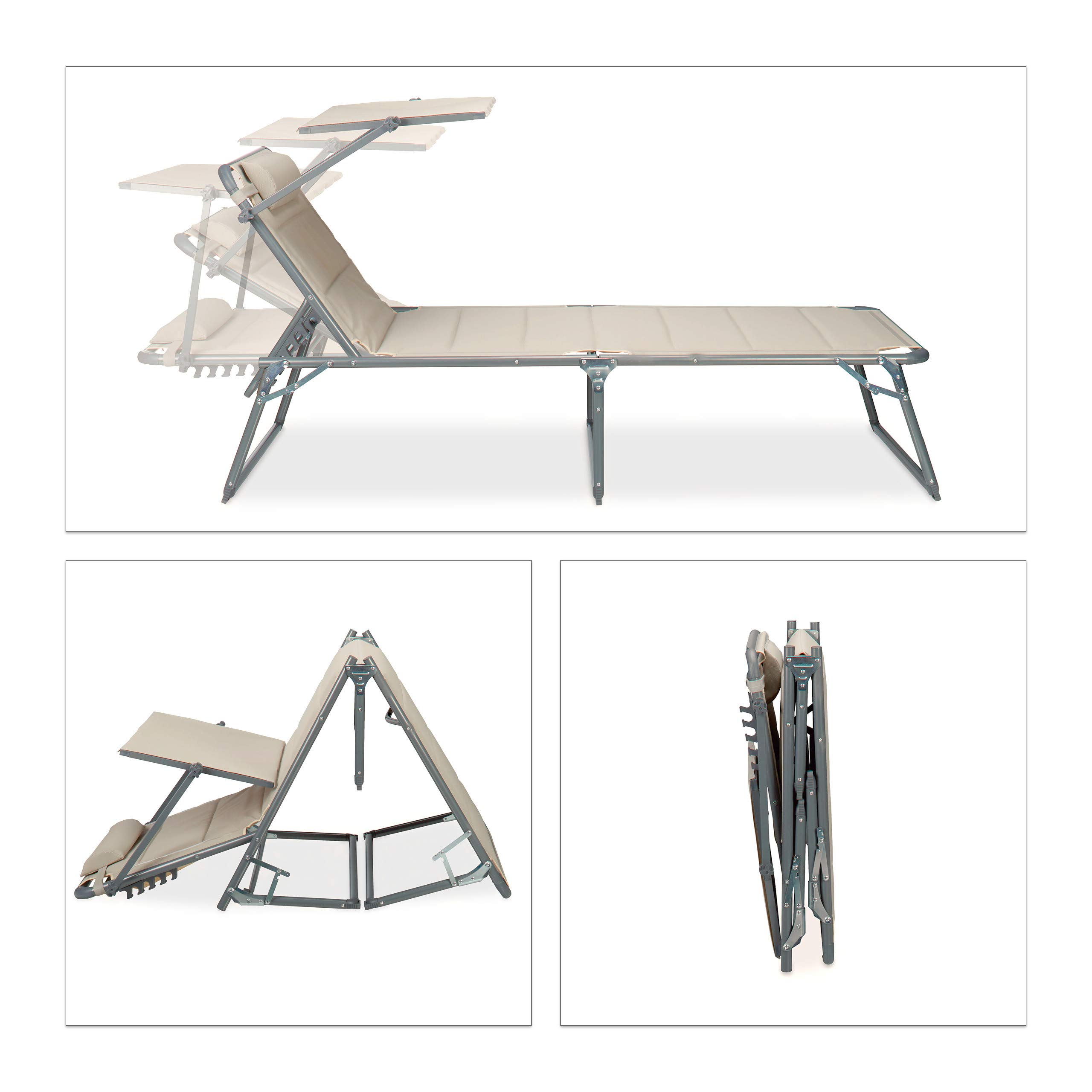 relaxdays-gartenliege-klappbar-mit-dach-textilene-beige-37-x-70-x-200-cm image 4