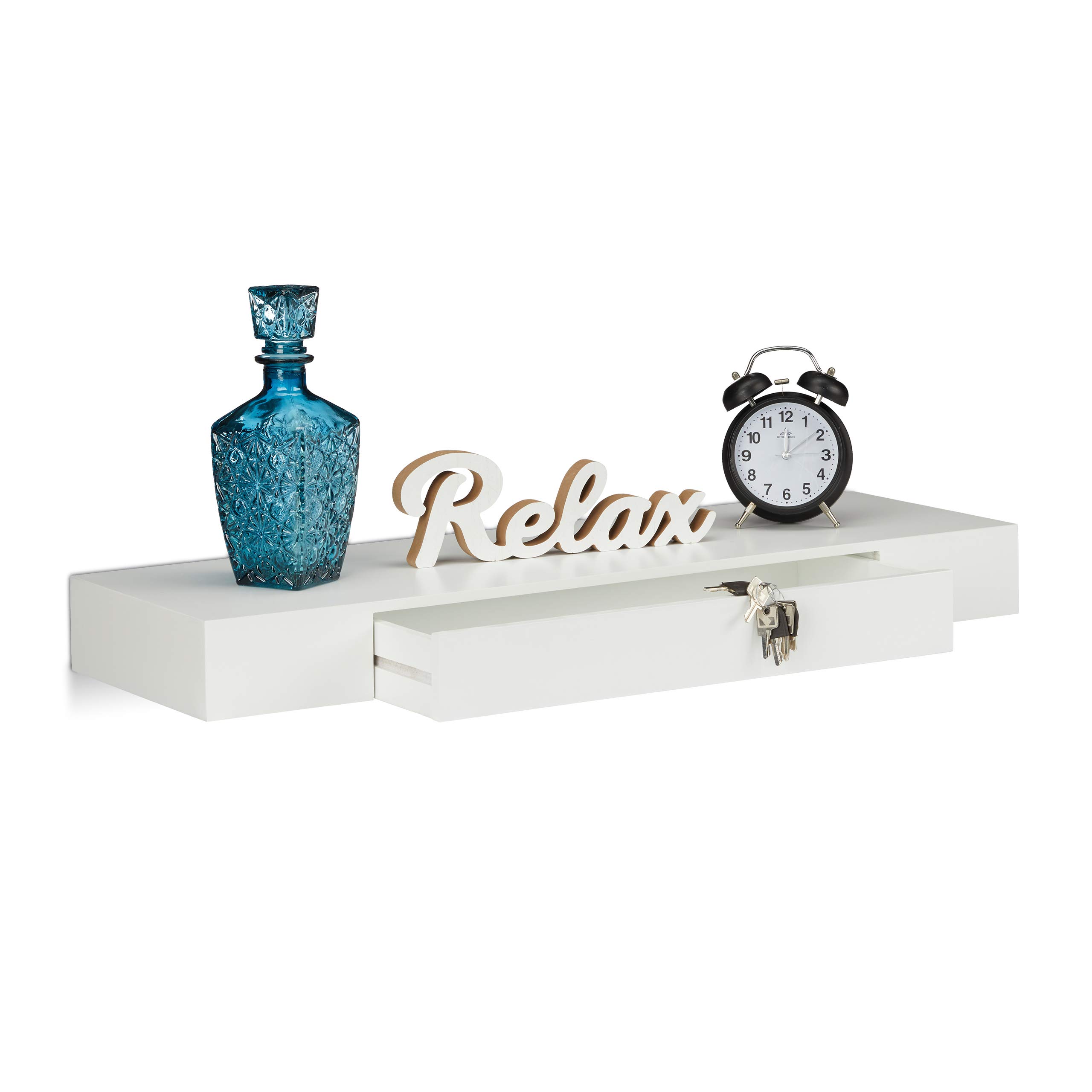 relaxdays-wandregal-mit-schublade-25-cm-tief-wei image 4