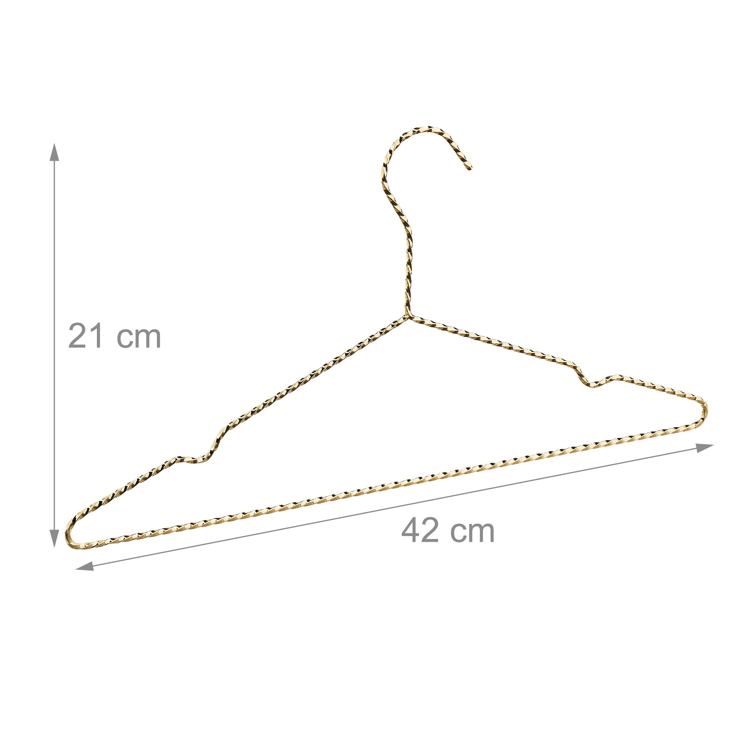 relaxdays-drahtb-gel-10er-set-metall-42-cm-gold image 4