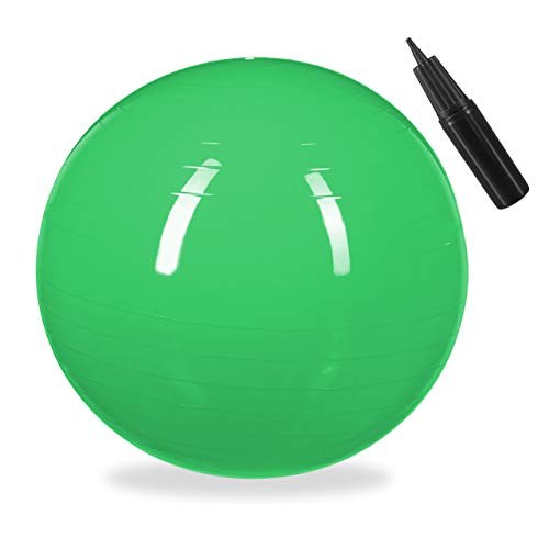 relaxdays-gymnastikball-fitnessball-55-cm-gr-n-mit-pumpe image 7