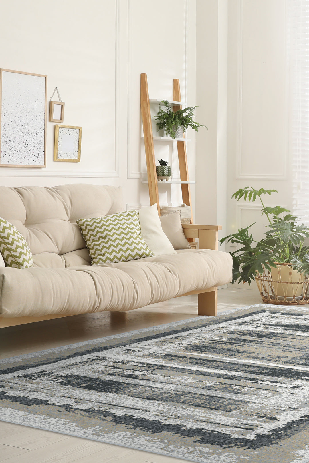 teppana-lani-beige-teppich-modern-waschbar image 4