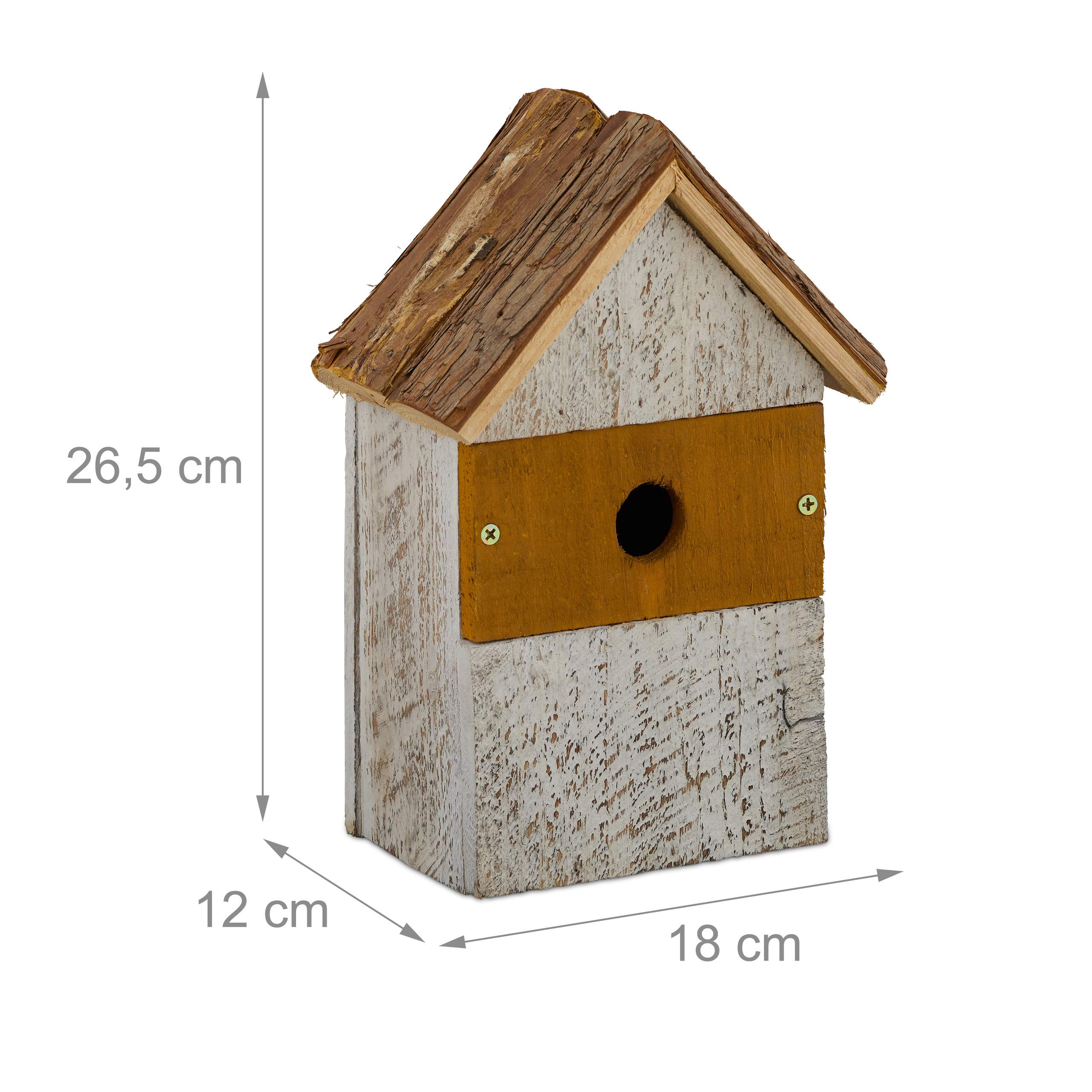 relaxdays-deko-vogelhaus-holz-natur-wei image 4