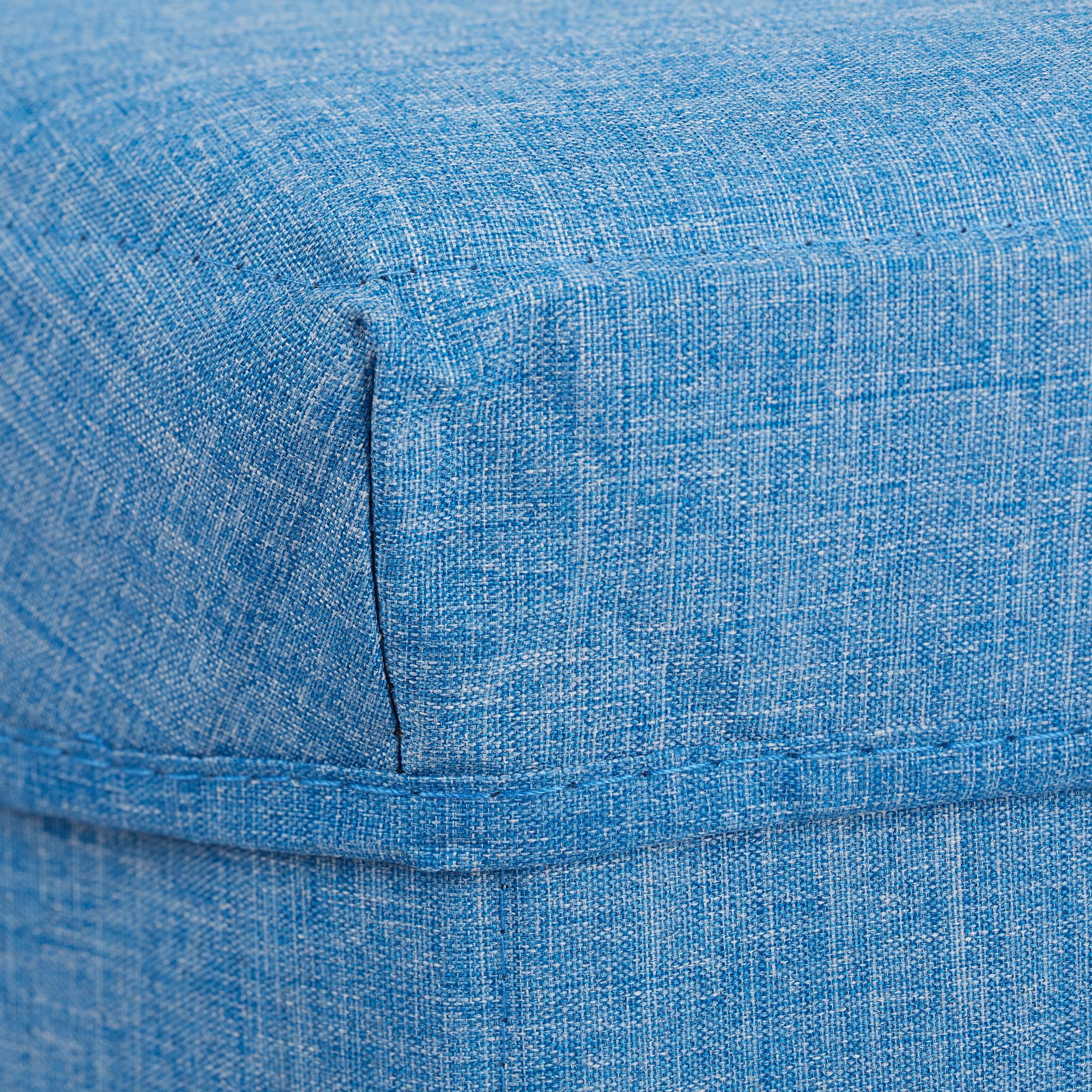 relaxdays-sitzhocker-mit-stauraum-stoff-blau-31x36x32cm image 7