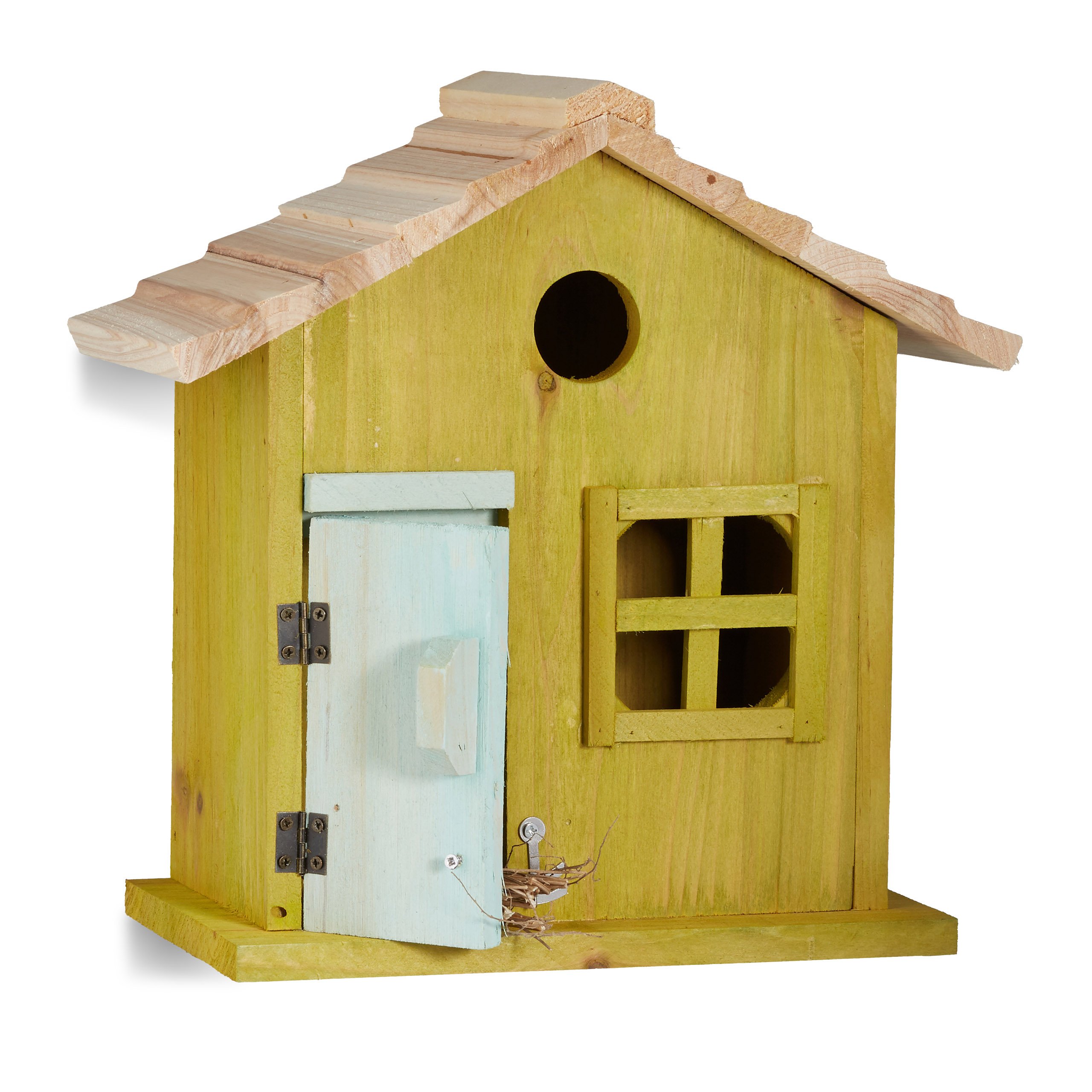 relaxdays-nistkasten-vogelh-uschen-holz-hellblau-25-5-x-15-8-x-13-cm image 7