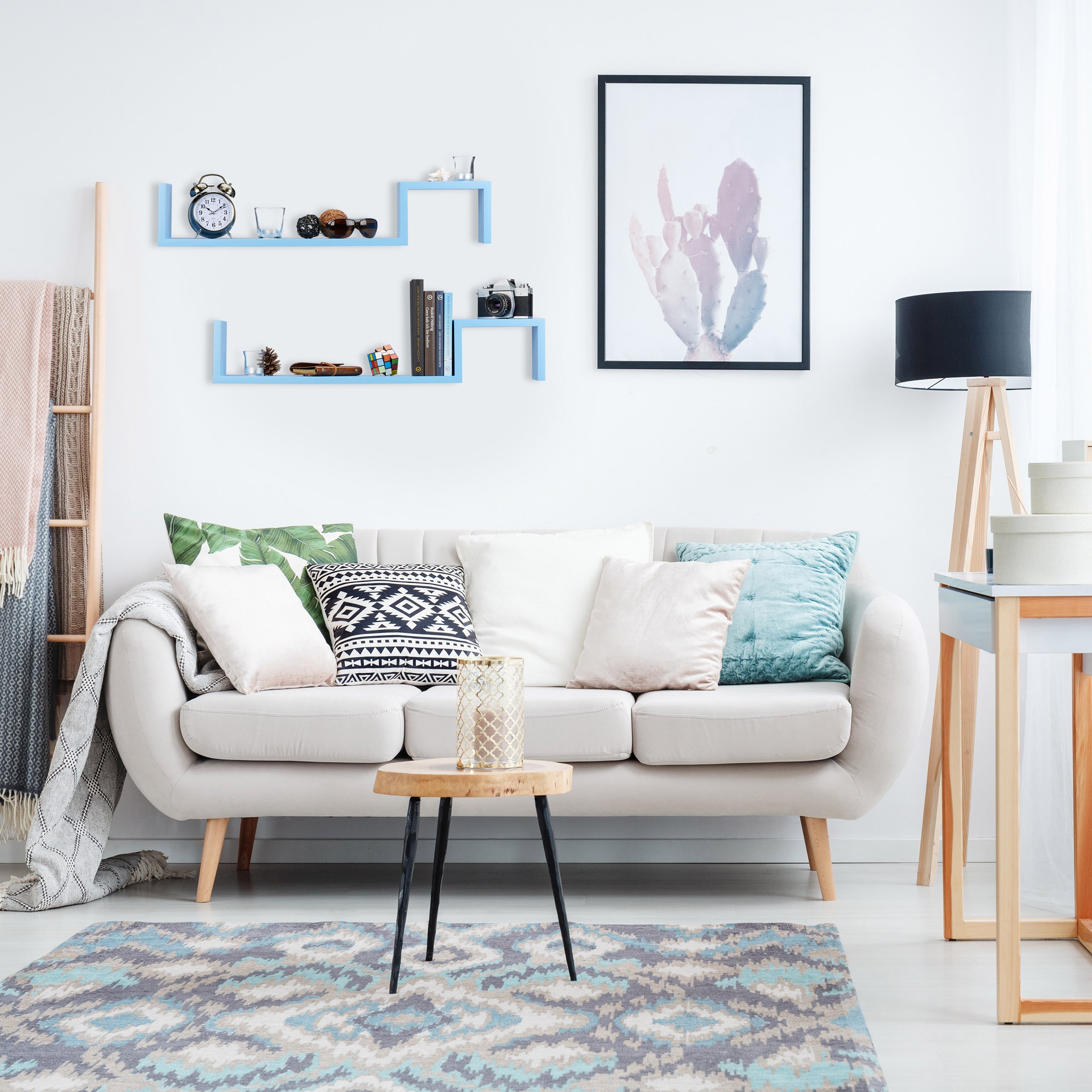 relaxdays-h-ngeregal-2er-set-zickzack-mdf-wandregal-15-x-80-x-15-cm-violett image 2