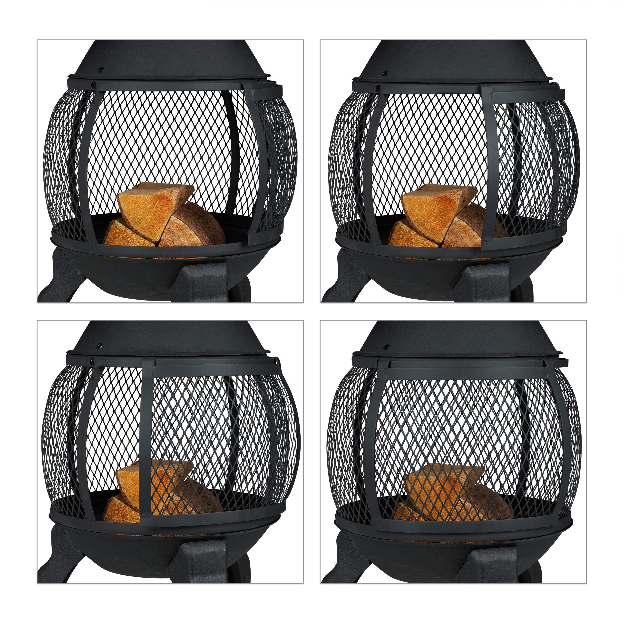 relaxdays-terrassenofen-gartenkamin-gusseisen-113x38-cm-schwarz image 7