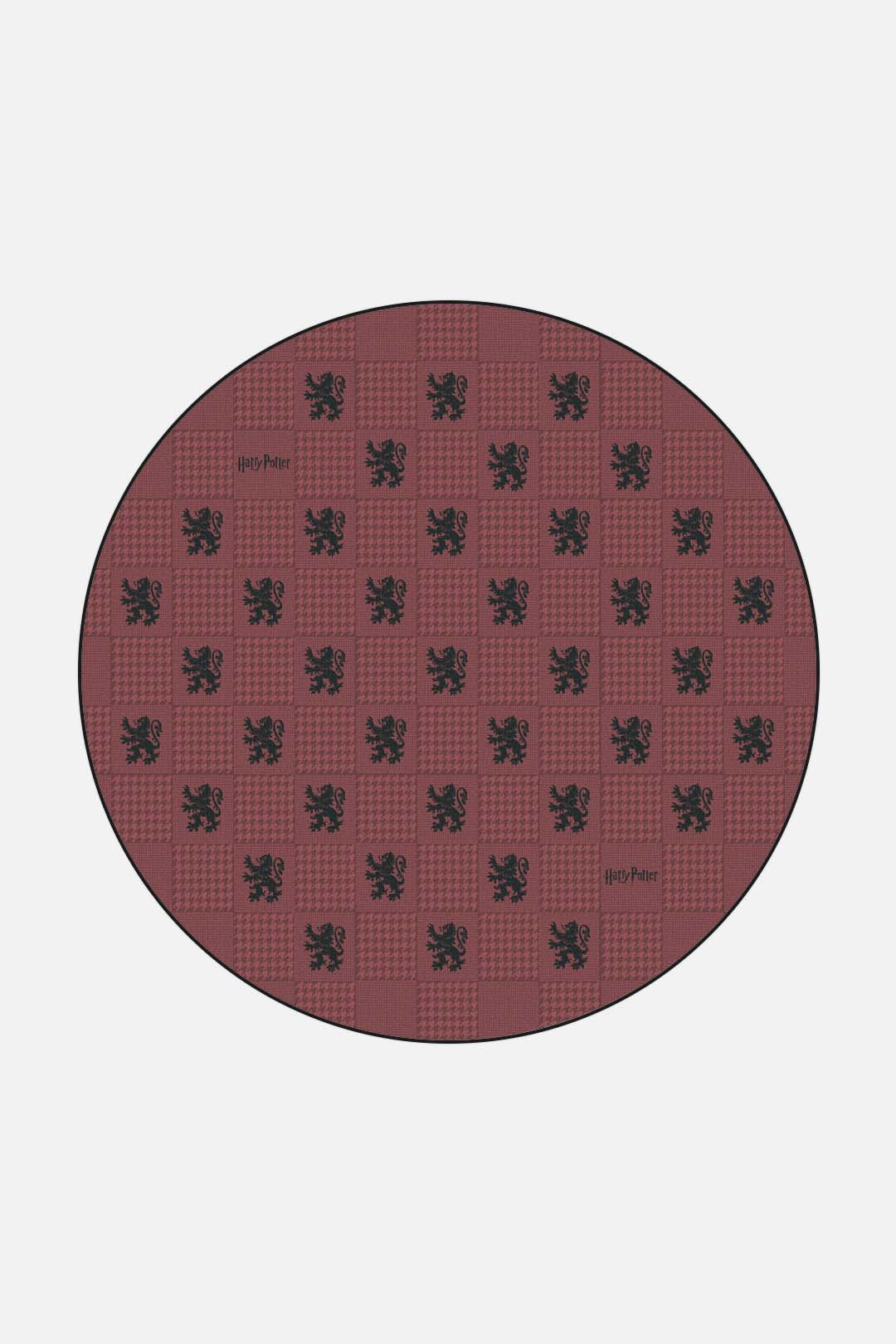 teppana-harry-potter-karo-rot-teppich-waschbarer-fan-teppich image 8