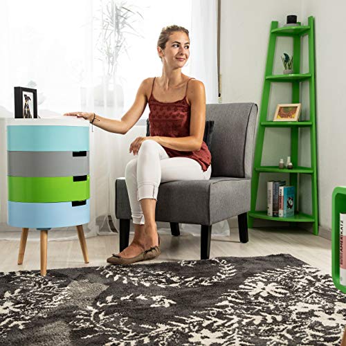 relaxdays-eckregal-rund-5-f-cher-144-x-53-x-37-cm-blau image 7