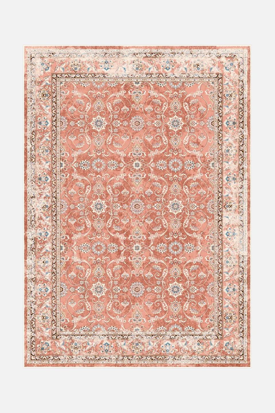 teppana-persisch-karneol-teppich-waschbar-nomaden-kollektion image 1