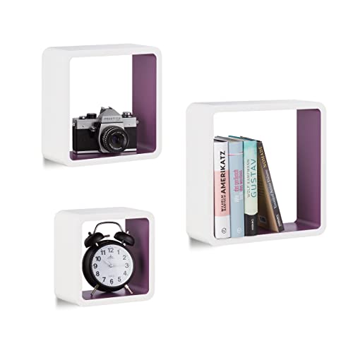 relaxdays-h-ngeregal-cube-3er-set-quadratisch-aus-mdf-wei-violett image 8