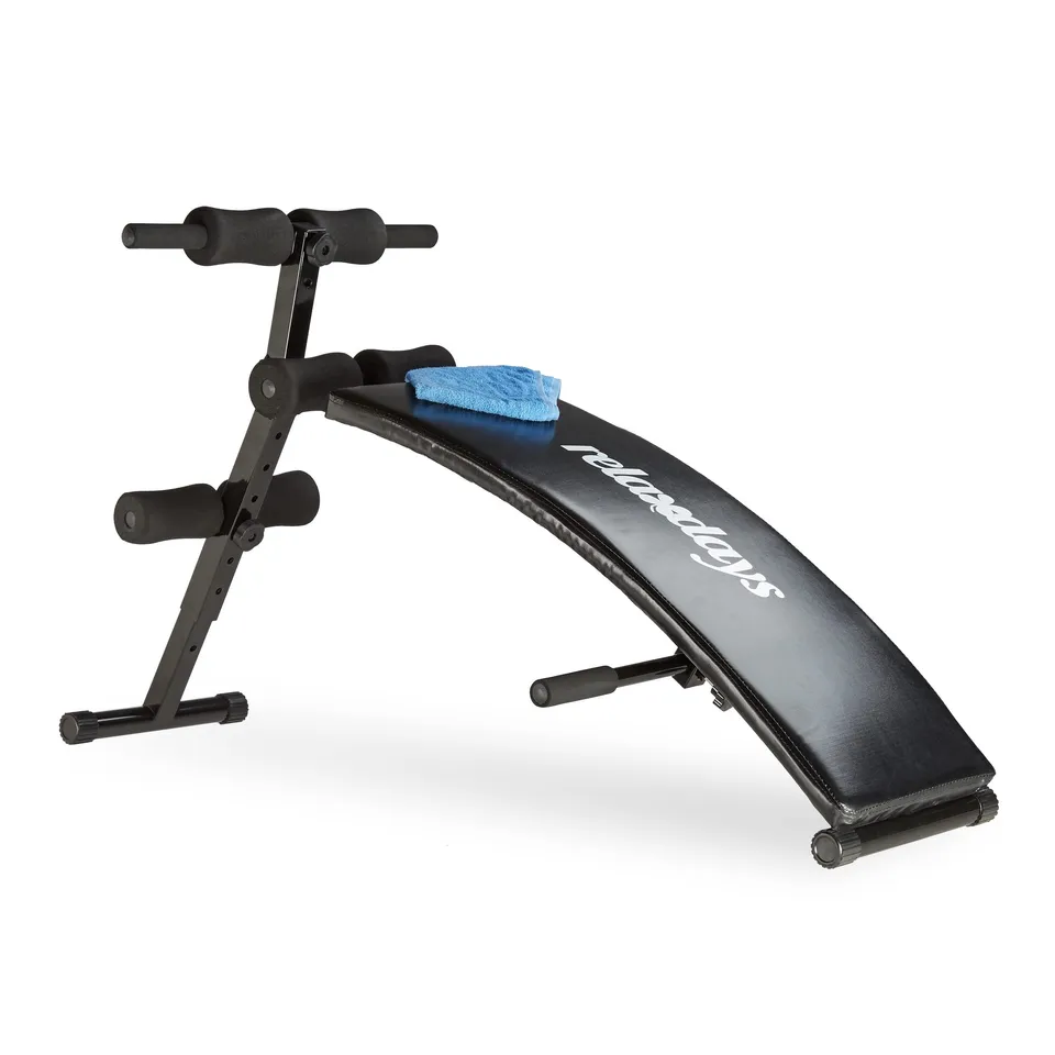 relaxdays-sit-up-bank-bauchtrainer-klappbar-6-fach-verstellbar-schwarz image 1