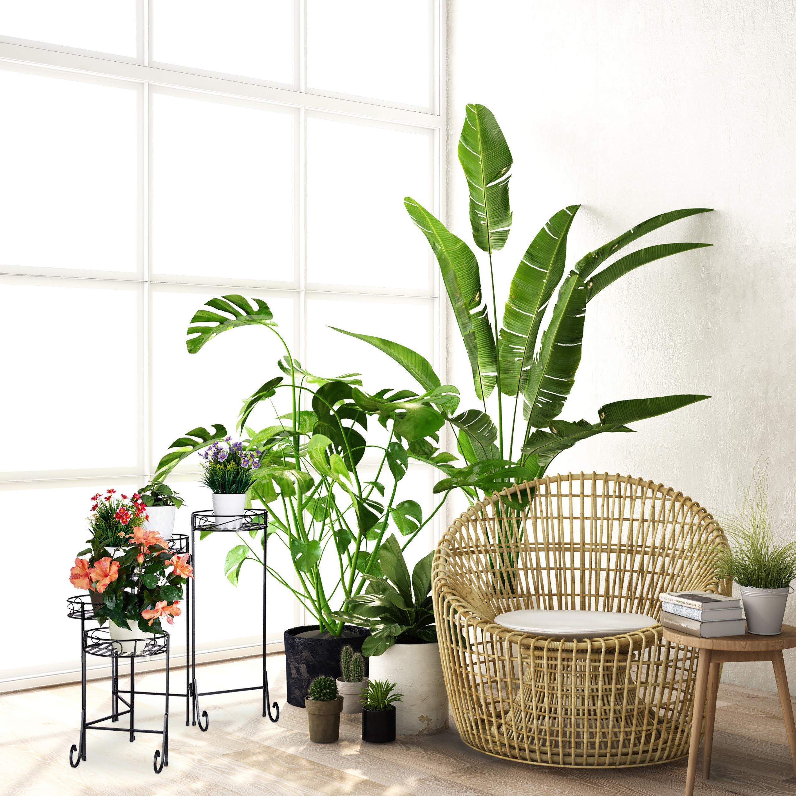 relaxdays-blumentreppe-metall-5-stufig-rund-blumenst-nder-klappbar-65x125x23-cm- image 3