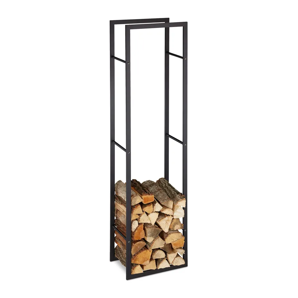 relaxdays-kaminholzregal-hoch-170-x-44-5-x-30-cm-schwarz-feuerholzregal-stahl image 1