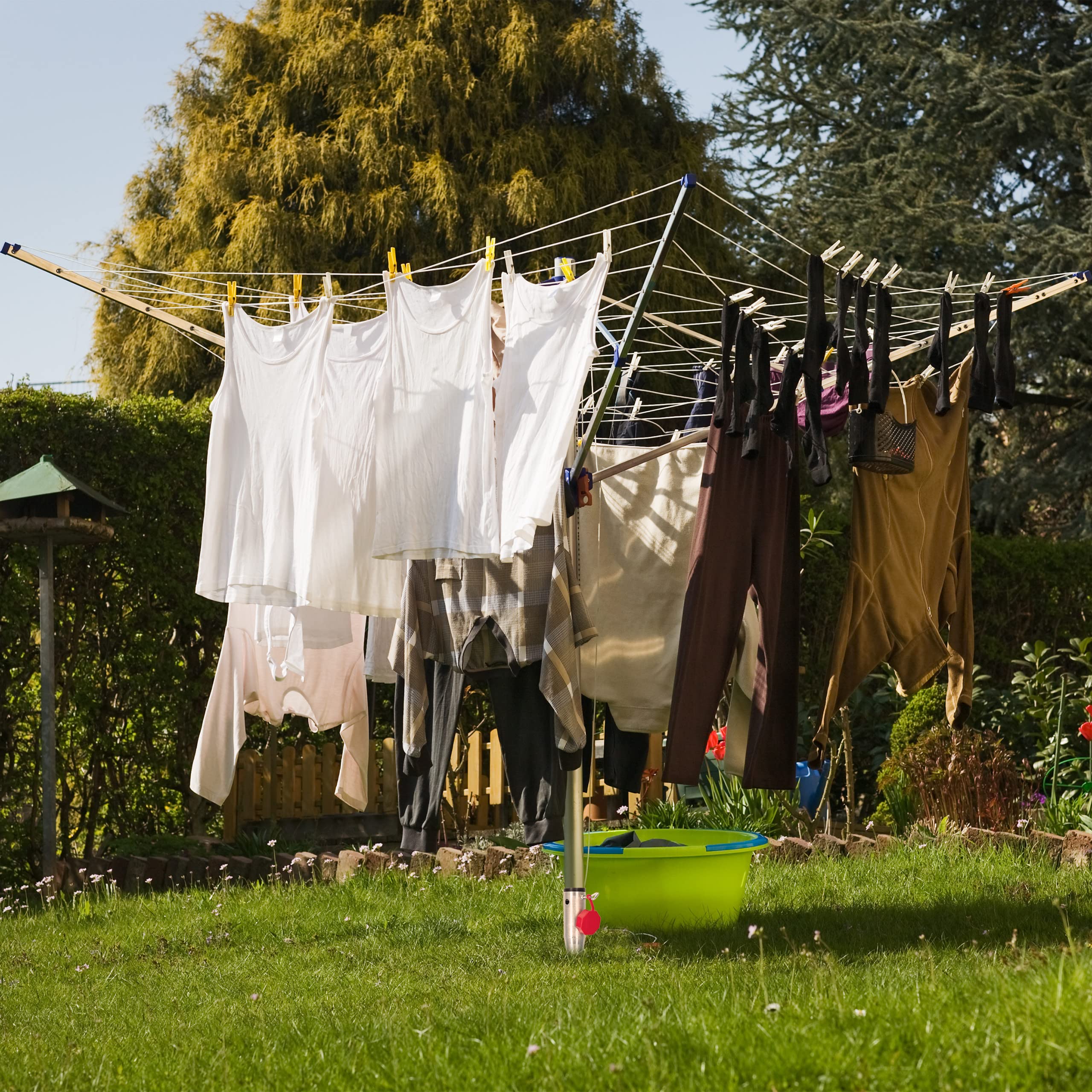 relaxdays-bodenh-lse-sonnenschirm-silber-drehh-lse-stahl-verzinkt-mit-adapter-25 image 3
