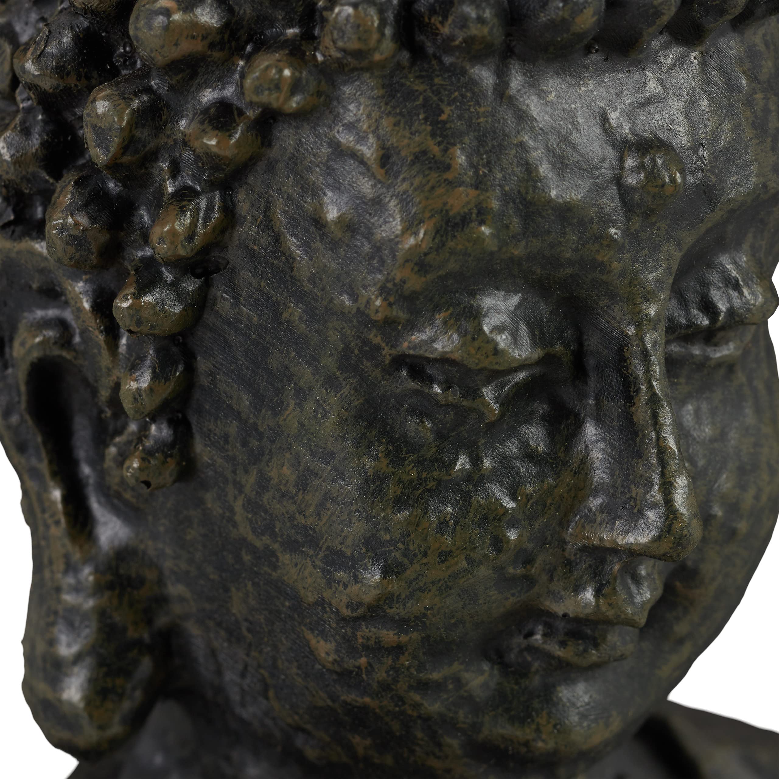 relaxdays-buddha-figur-sitzend-18-cm-kunststein-dunkelgrau image 7