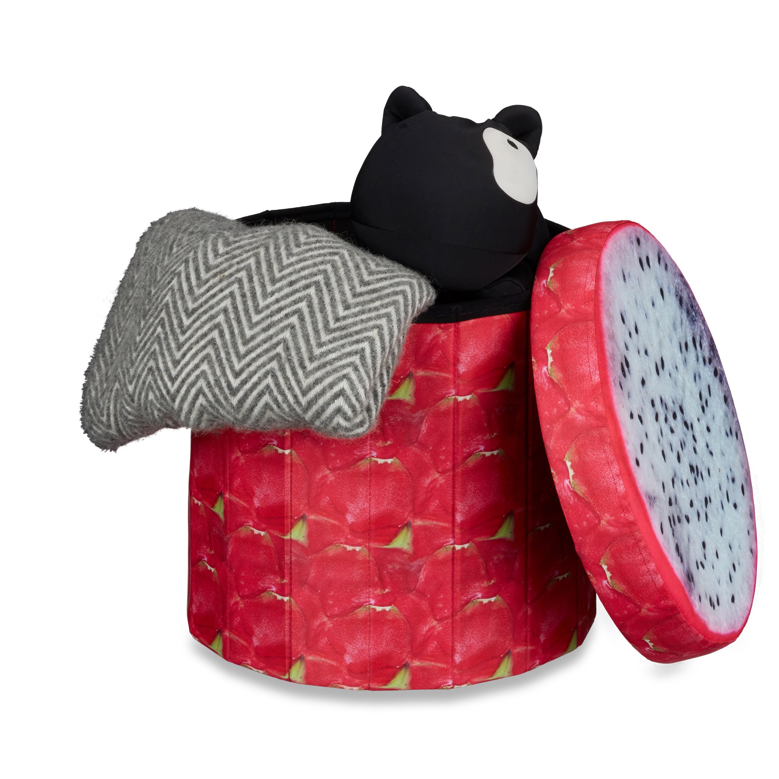 relaxdays-sitzhocker-faltbar-drachenfrucht-38x38-5x38-5cm-30l image 4