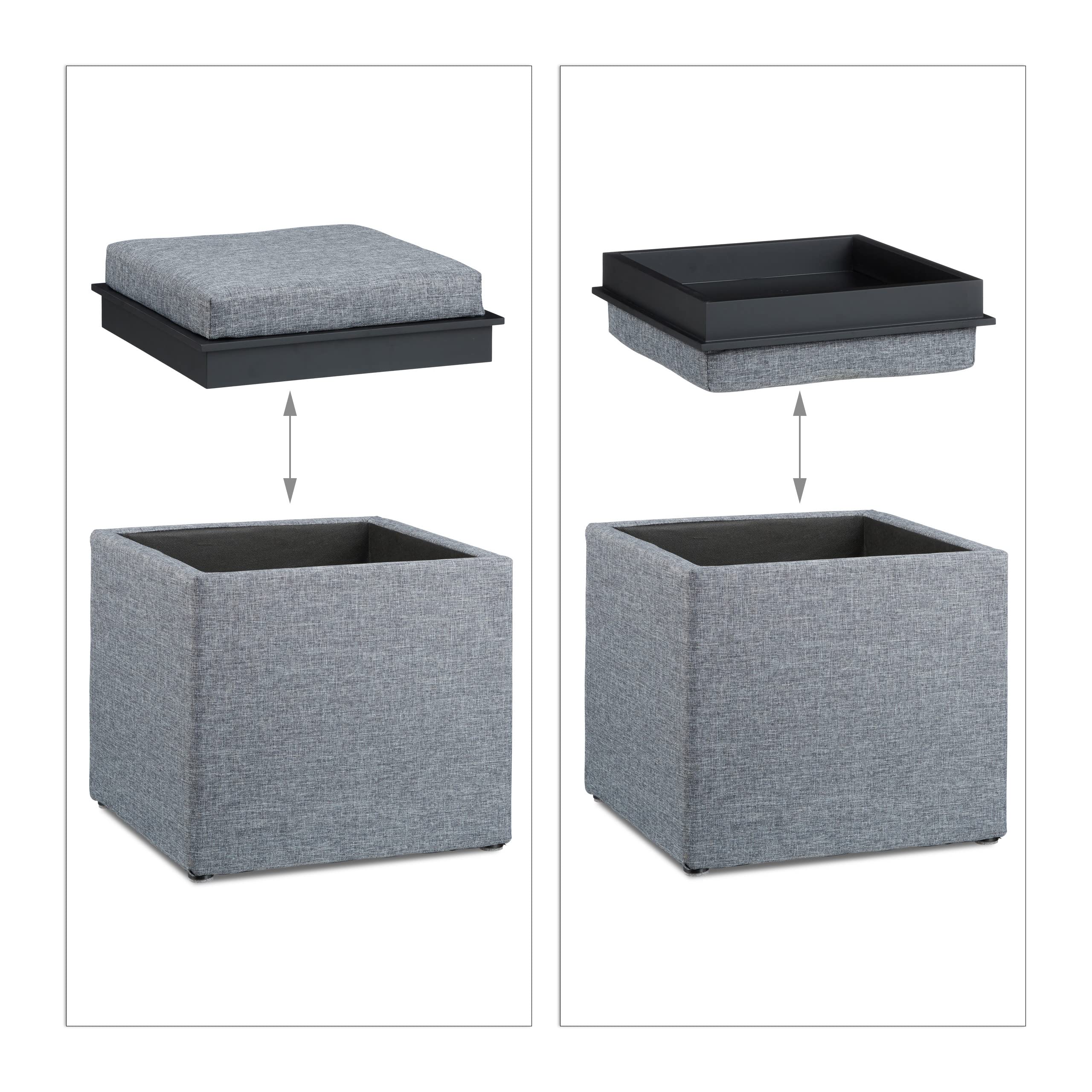 relaxdays-sitzhocker-mit-stauraum-42-x-40-5-x-40-5-cm-leinen-optik-grau image 5
