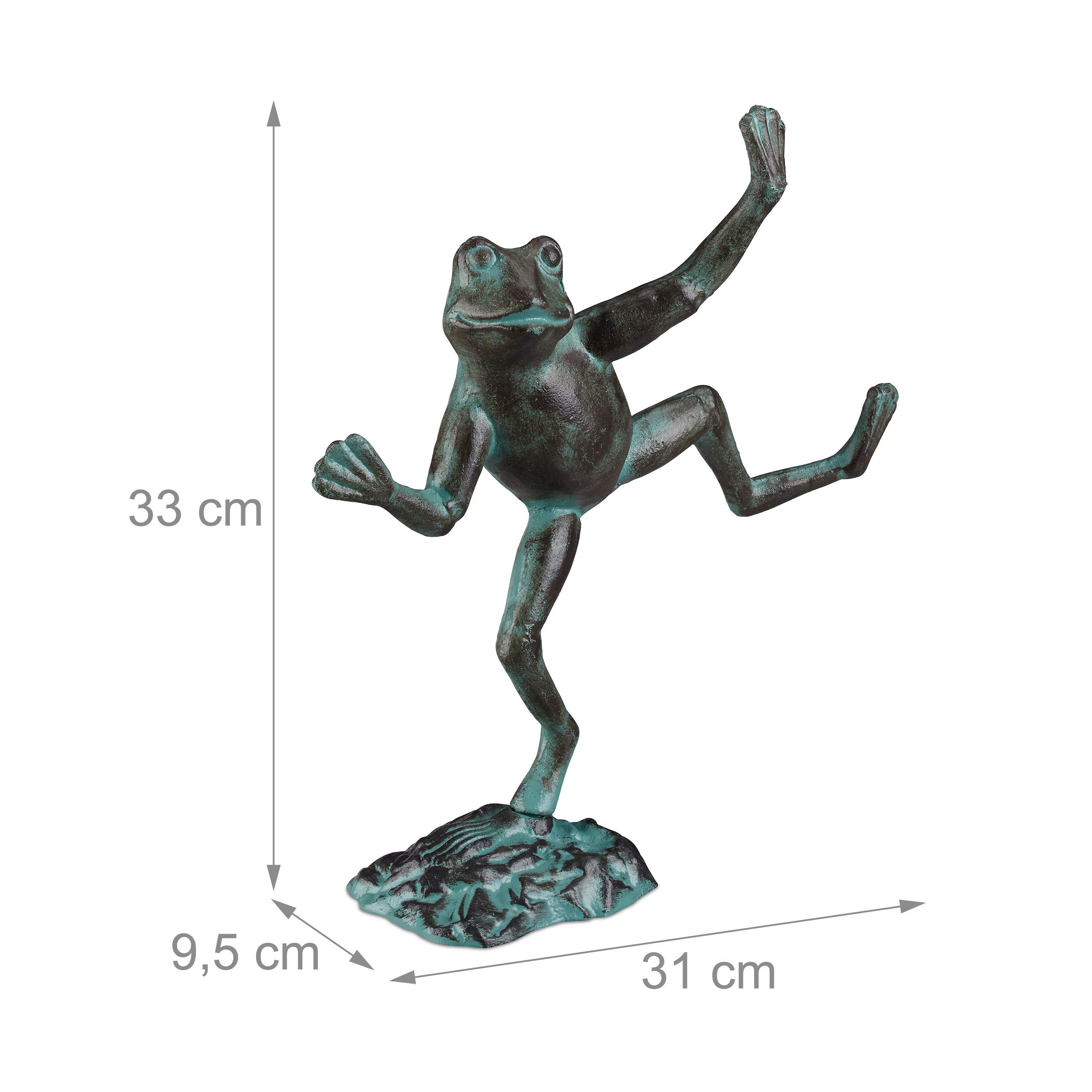 relaxdays-gartenfigur-frosch-gr-e-l-aus-gusseisen-gr-n image 4