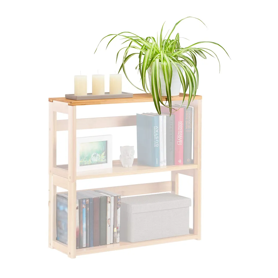 relaxdays-regalabschluss-bambus-60x20-cm-deckel-f-r-diy-standregal-natur image 1