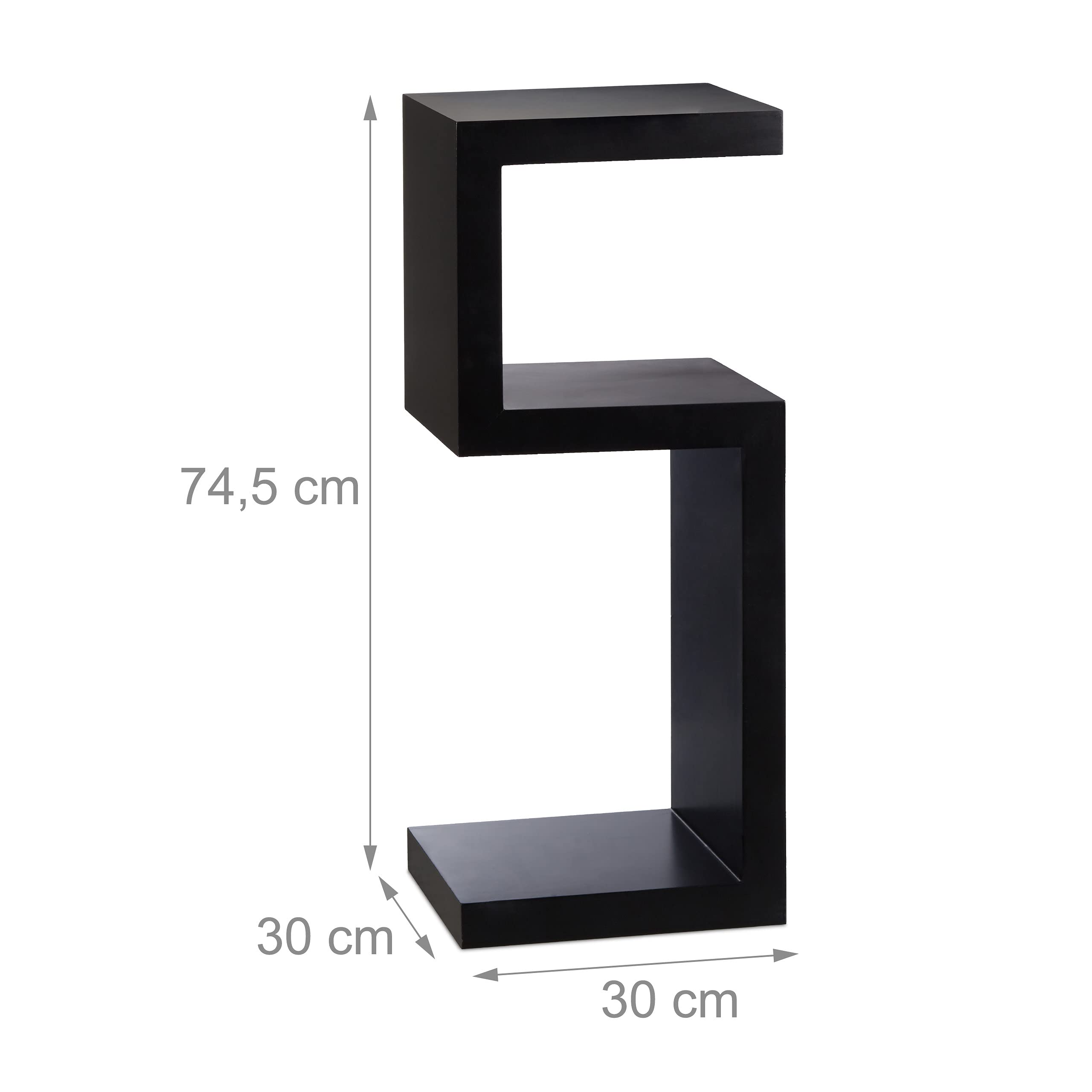relaxdays-standregal-retro-s-form-3-etagig-75-x-30-x-30-cm-schwarz image 4