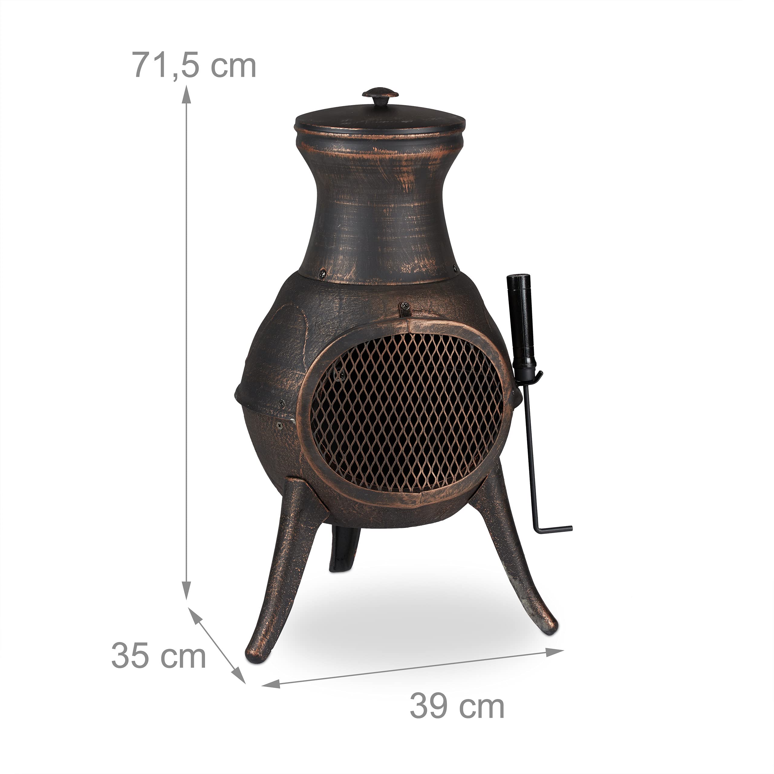 relaxdays-terrassenofen-gartenkamin-gusseisen-schwarz-bronze-71-5-x-39-x-35-cm image 4