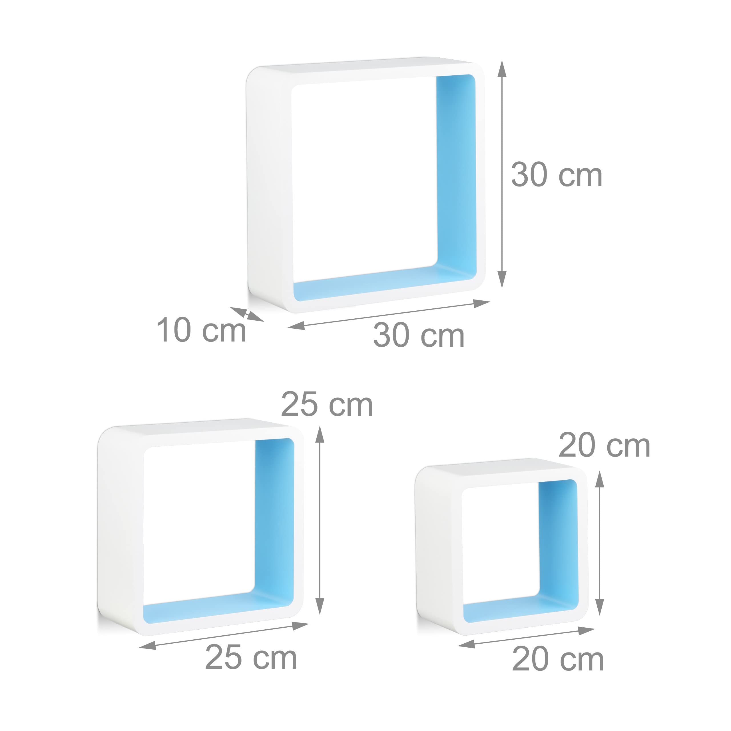 relaxdays-h-ngeregal-cube-3er-set-wandboard-freischwebend-mdf-wei-blau-20-25-30- image 3