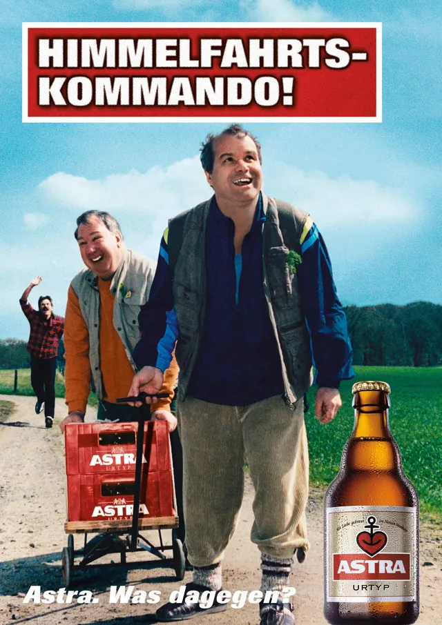 astra-bier-poster-himmelfahrtskommando-din-a1-59-4-x-84-1-cm-kult-poster-st-paul image 1
