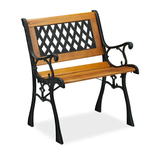 relaxdays-gartenstuhl-mit-armlehne-niedrig-vintage-natur-schwarz-73-x-62-x-52-5- image 1