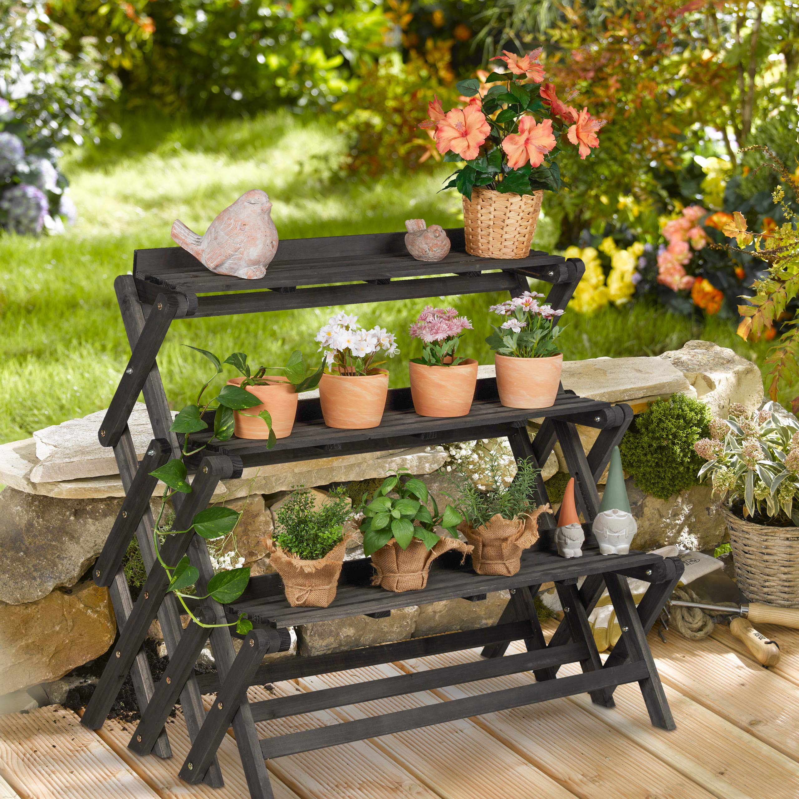 relaxdays-blumentreppe-3-ebenen-holz-85-5-x-90-x-55-cm-schwarz image 5