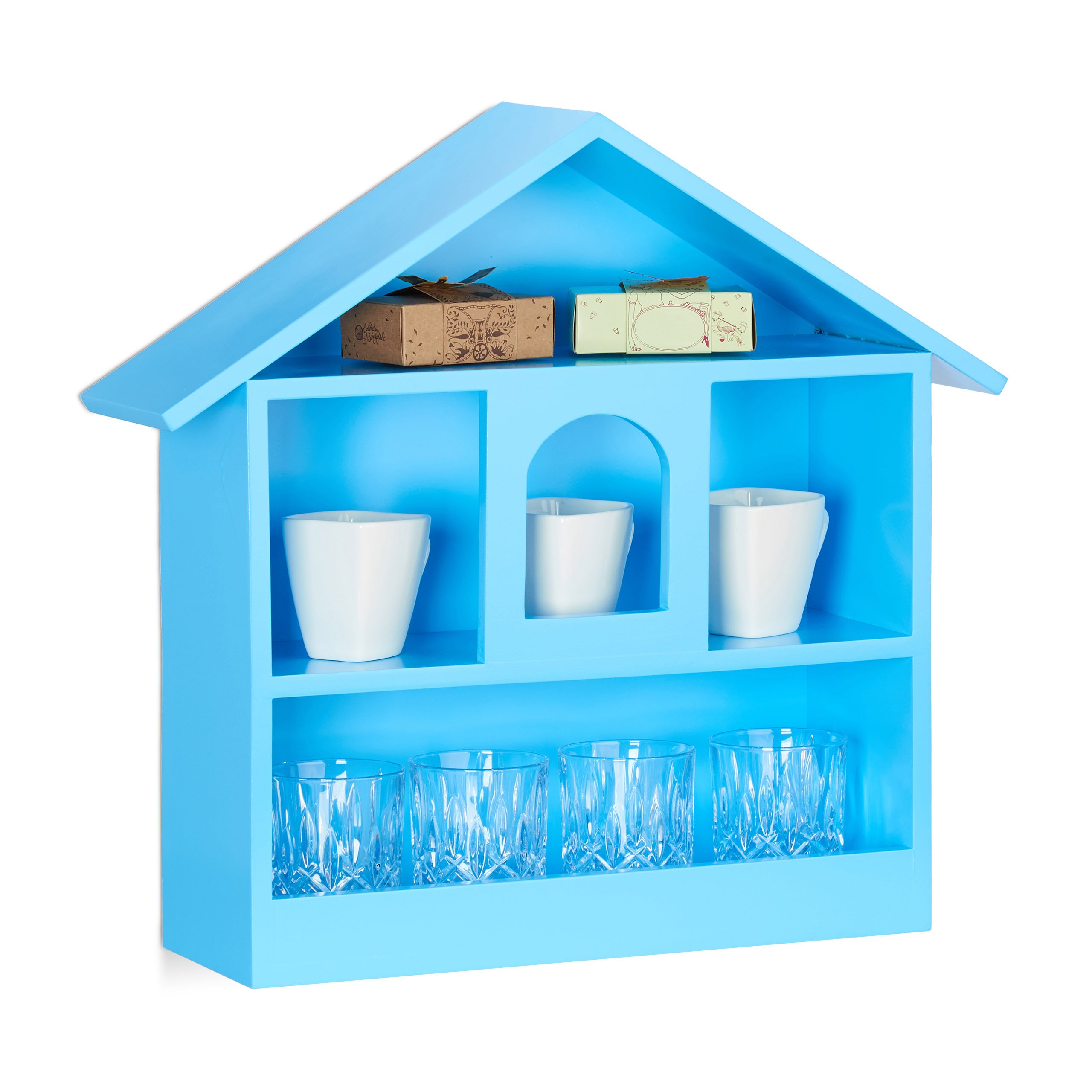 relaxdays-wandregal-hausform-3-f-cher-50-x-53-x-15-cm-violett image 7