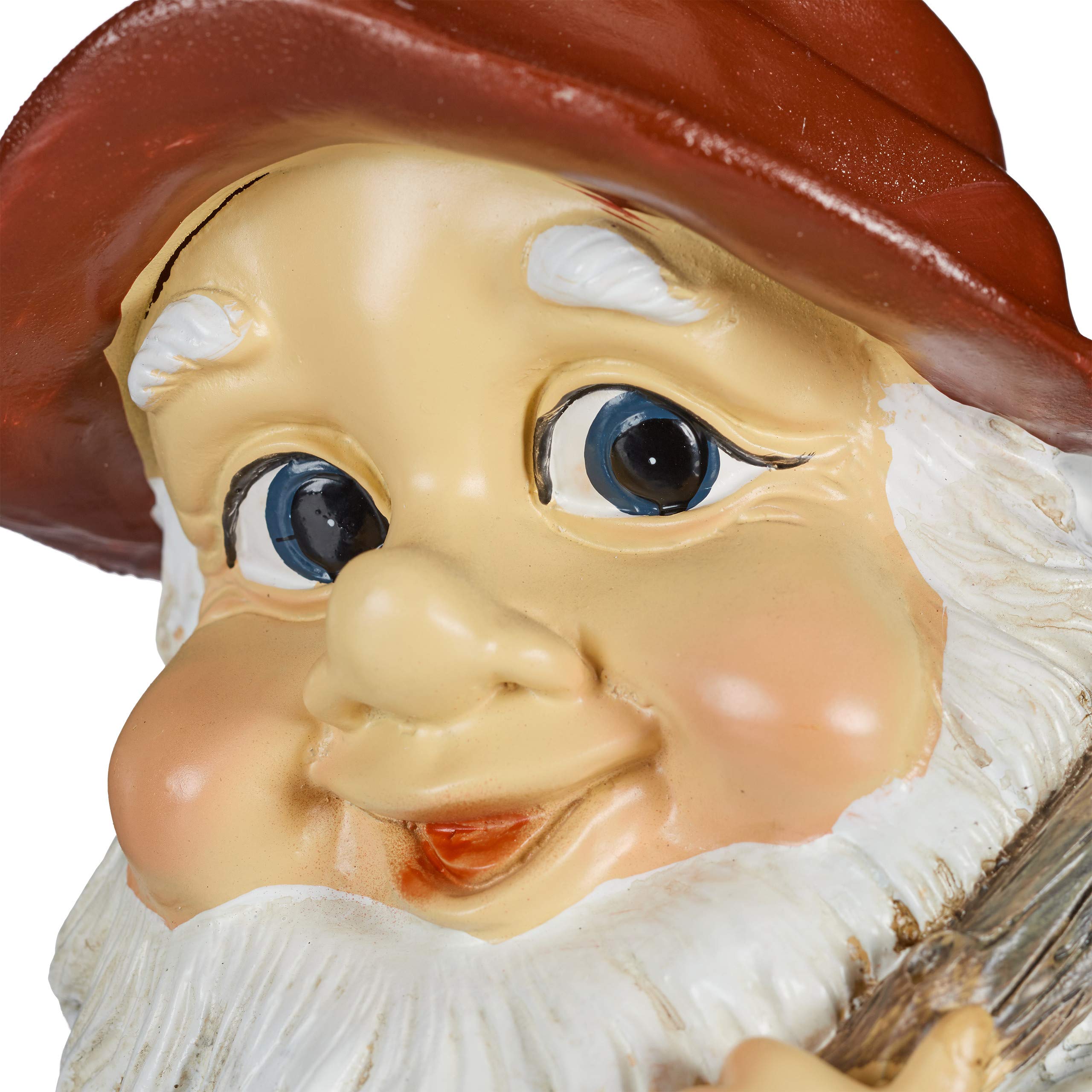 relaxdays-gartenzwerg-mit-eichelk-rbchen-gartenfigur-30-x-17-5-x-21-cm image 8