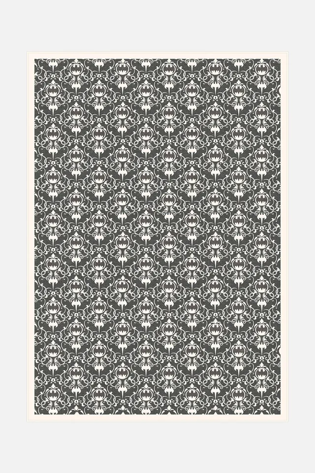 batman-damast-basalt-teppich-waschbar-teppana image 1