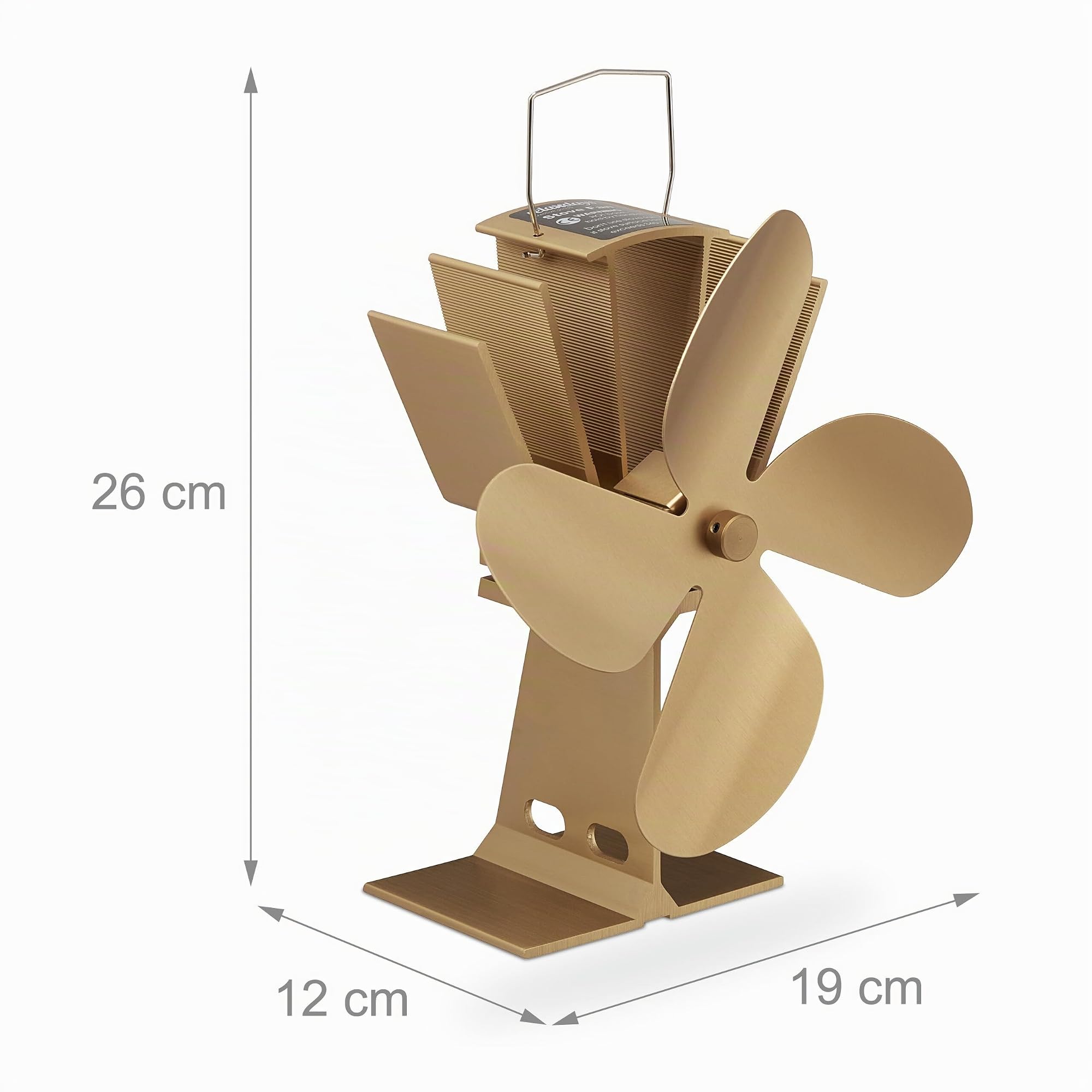 relaxdays-ofenventilator-ohne-strom-bronze-4-bl-tter-f-r-kamin-ofen image 5