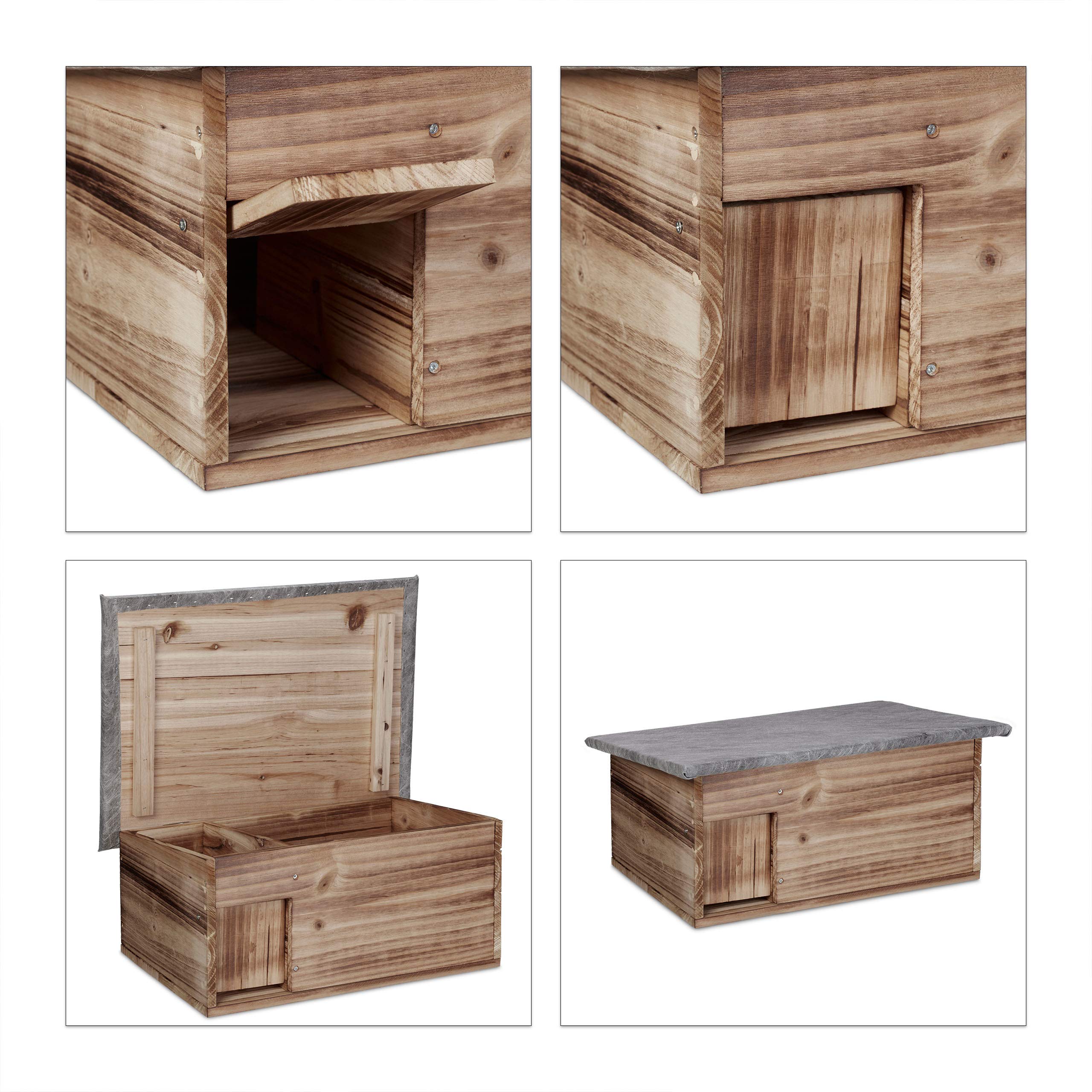 relaxdays-igelhaus-bausatz-holz-mit-boden-21-x-46-x-34-cm image 7