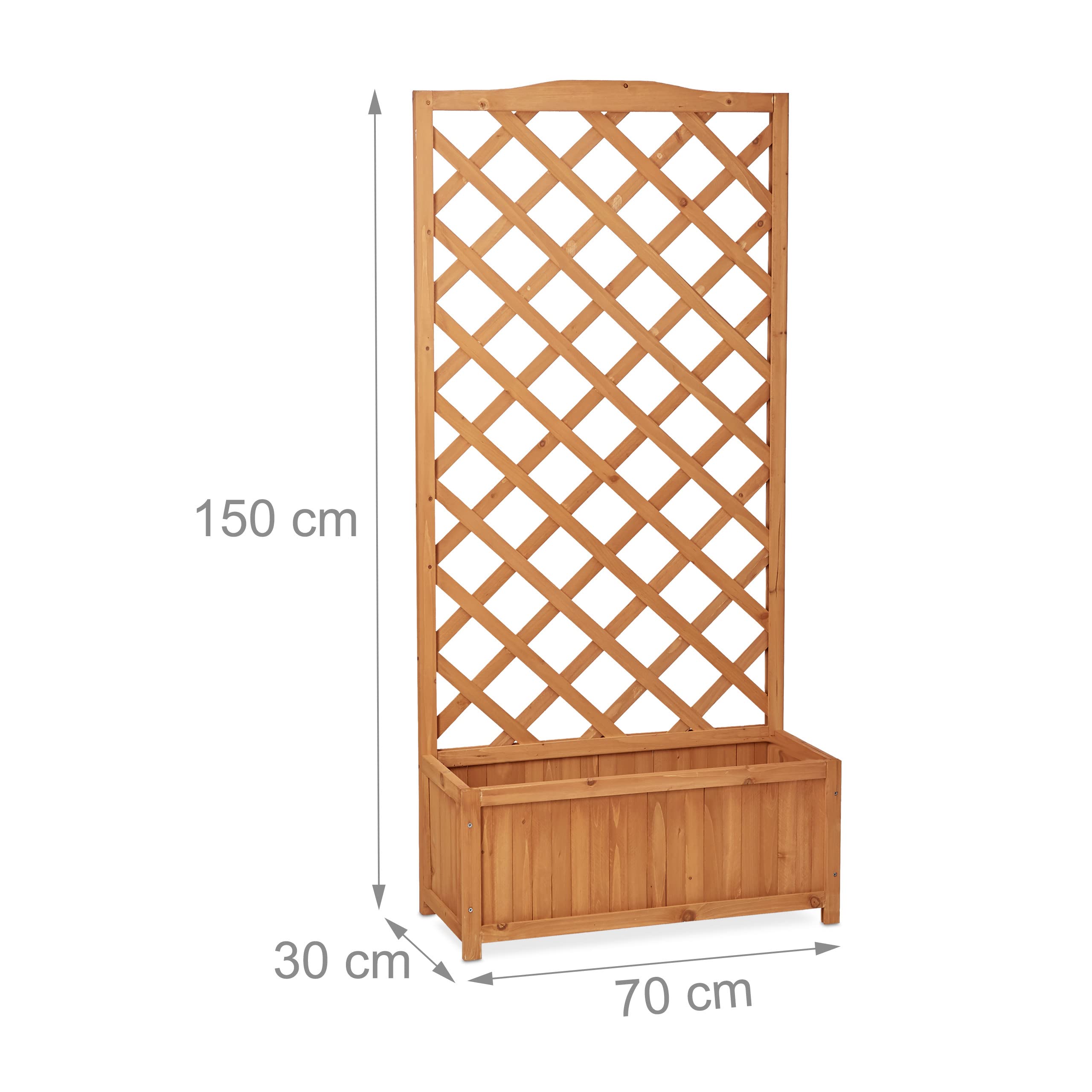relaxdays-rankkasten-holz-mit-rankgitter-35-l-150x70x30-cm-natur image 4