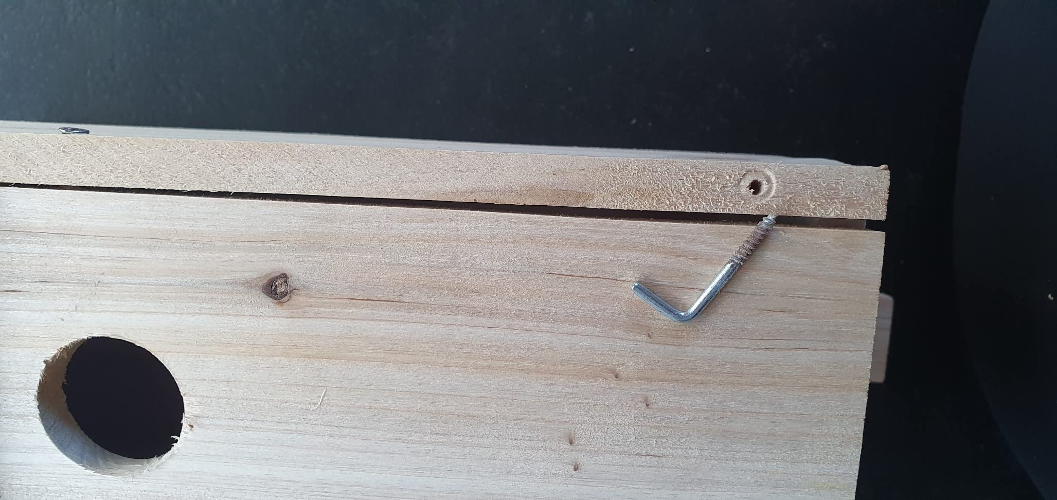 Ganz gut, Holz recht weich