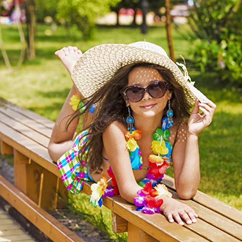 relaxdays-hawaiiketten-set-honolulu-48er-pack-polyester-bunt-100-cm image 7