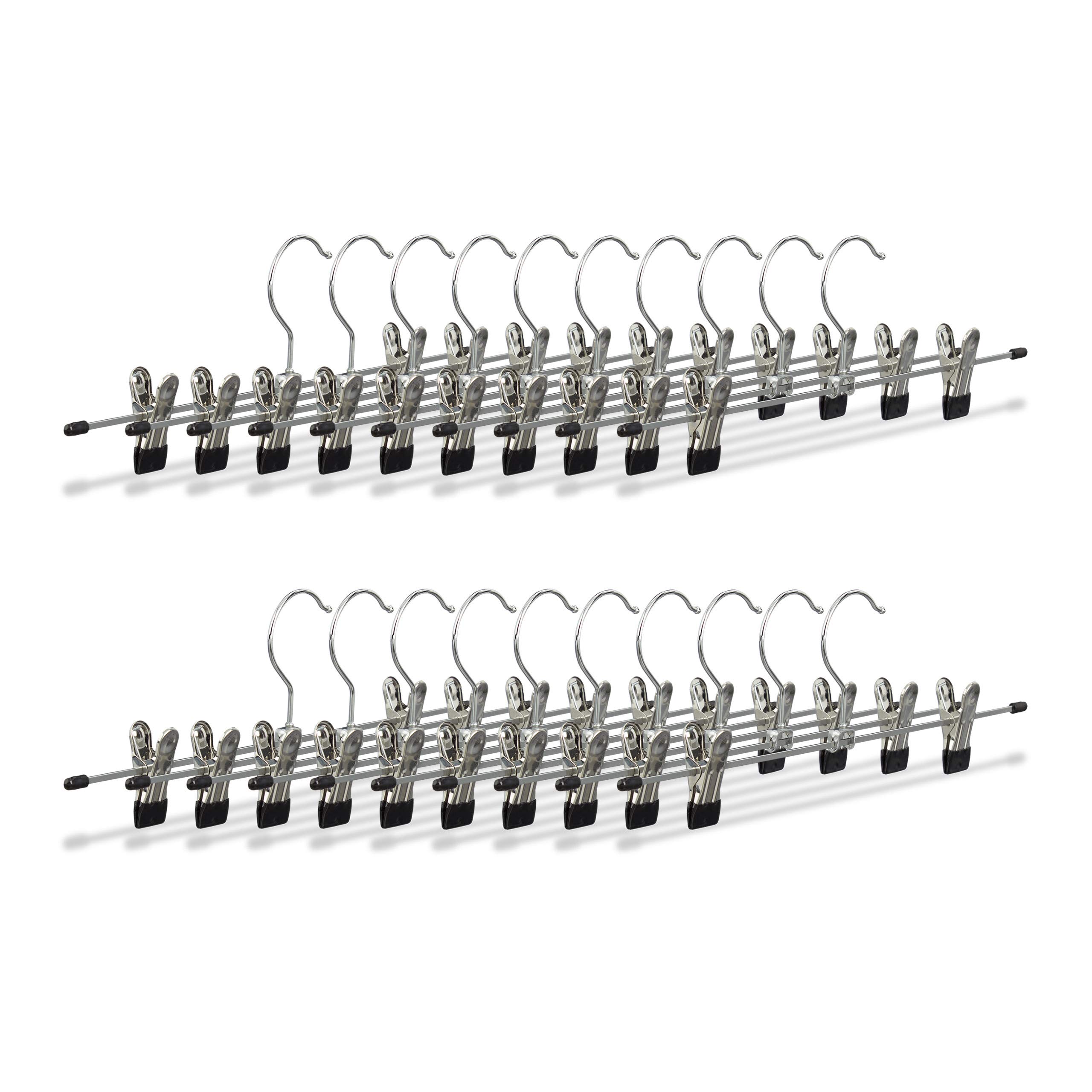 relaxdays-hosenb-gel-metall-20er-set-silber-schwarz image 1