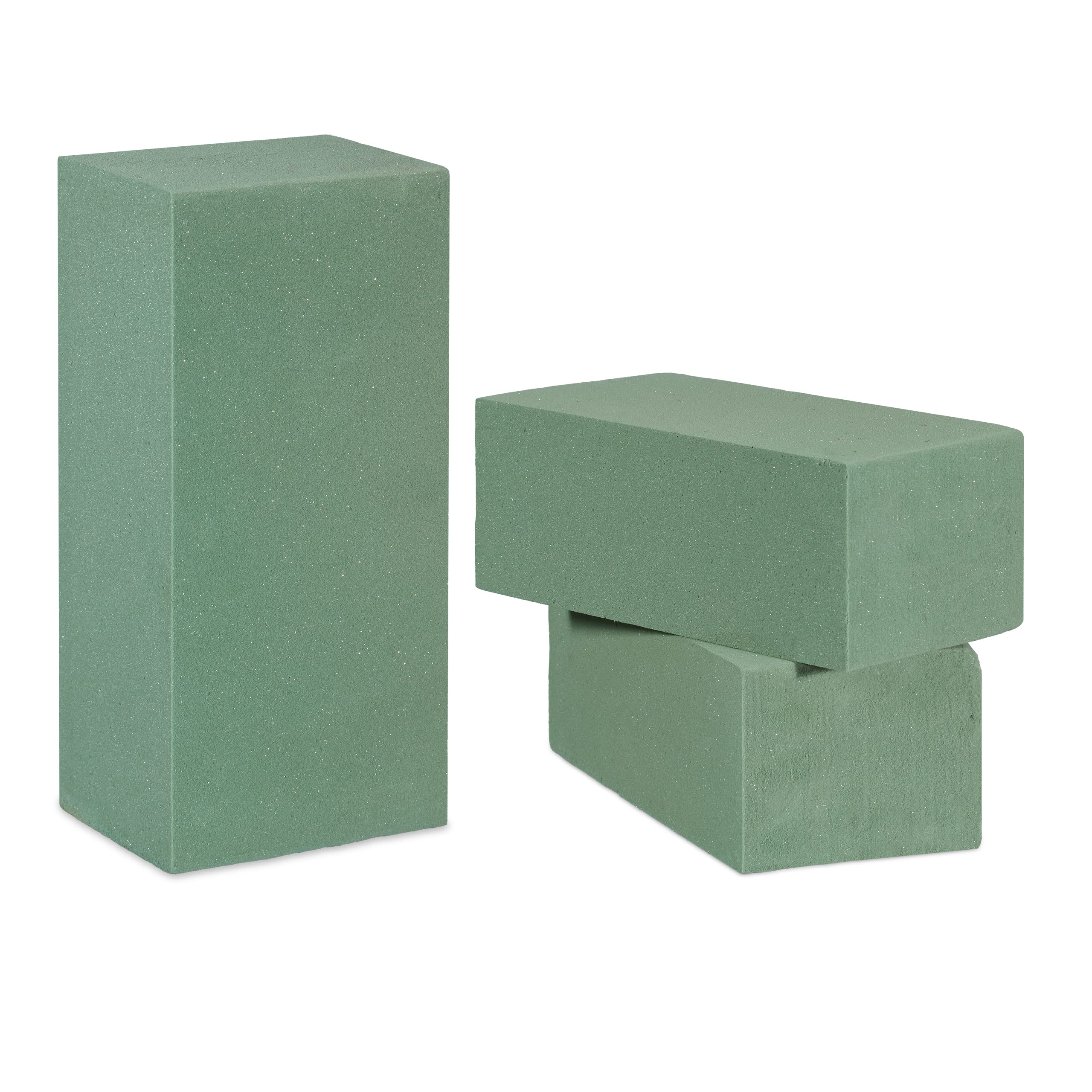 relaxdays-steckschaum-f-r-frischblumen-3er-set-7-5-x-20-x-10-cm-gr-n image 1