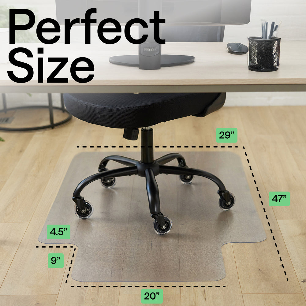 gorilla-grip-hardwood-floor-chair-mat-36-x-48-bodenschutzmatte image 5