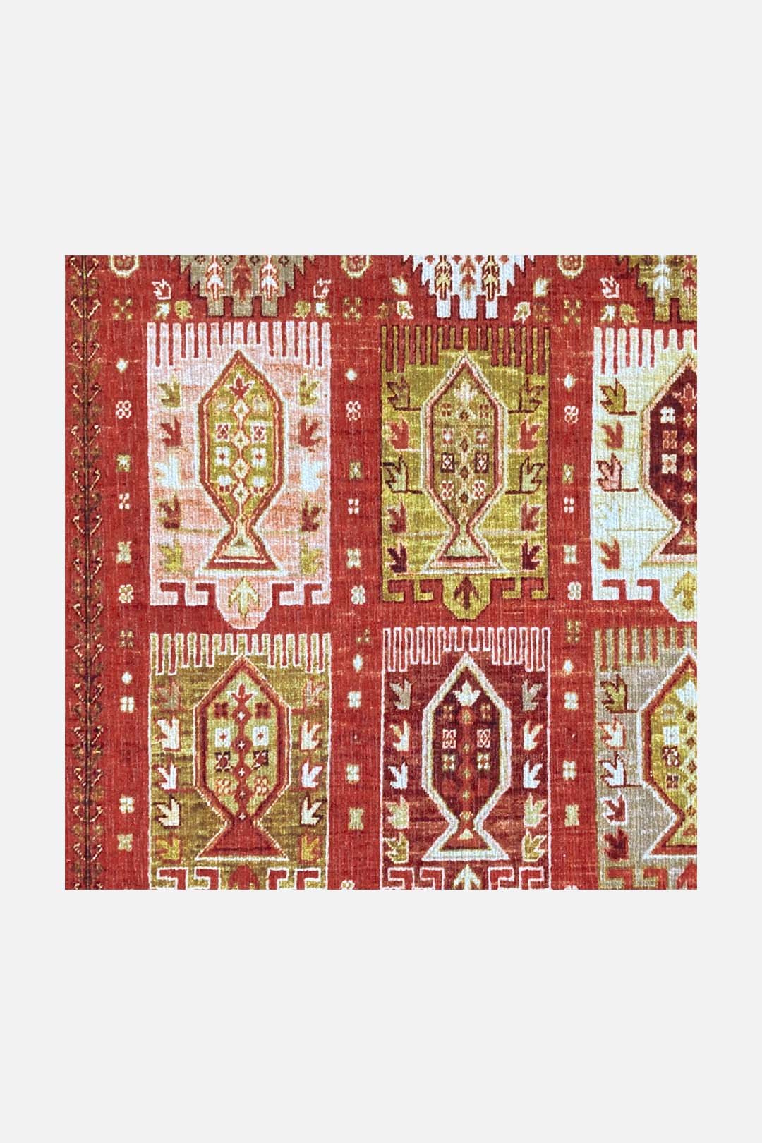 teppana-soraya-rubin-teppich-waschbarer-orient-teppich-rot-klassisch image 7