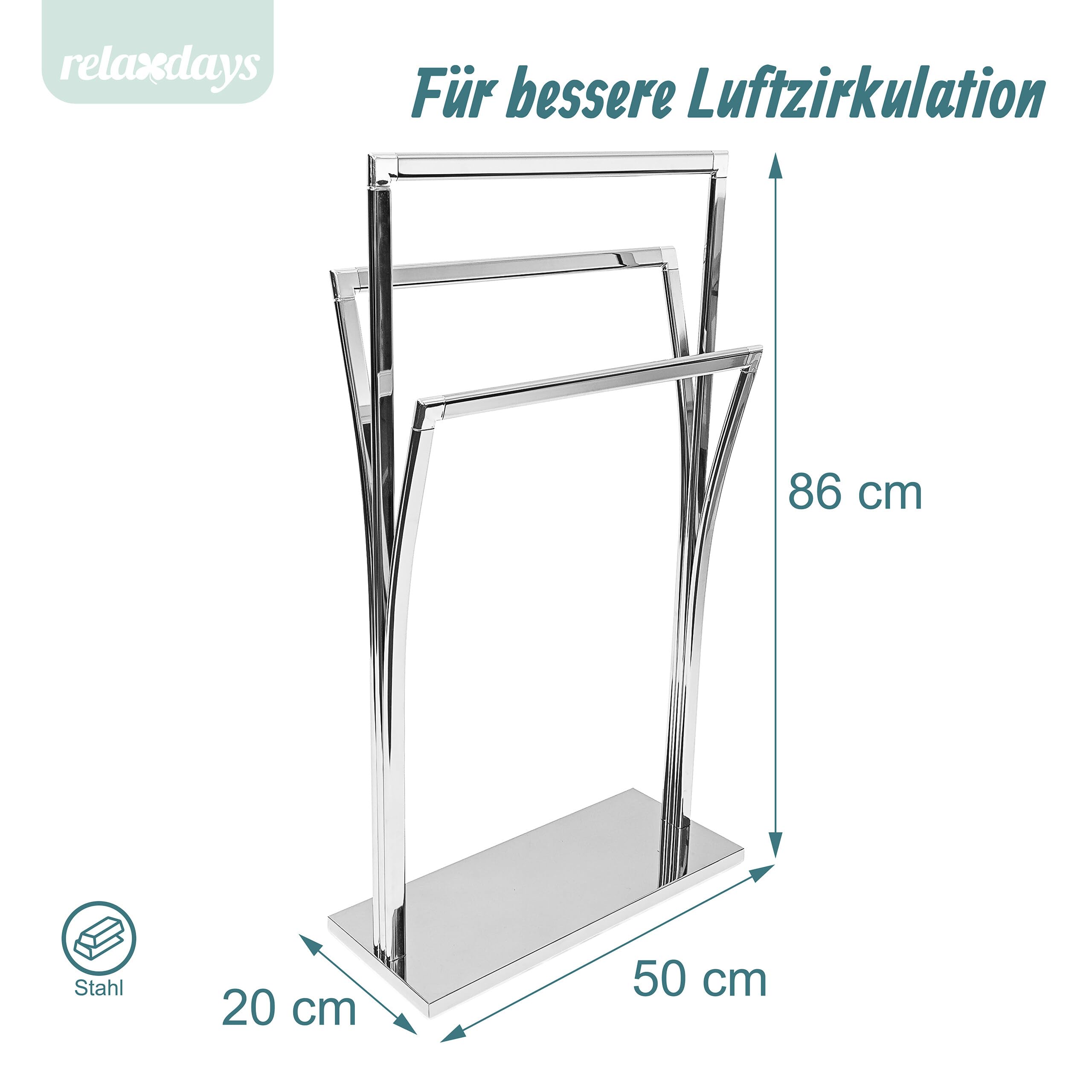 relaxdays-handtuchst-nder-geschwungen-86-x-50-x-20-cm-edelstahl-optik-3-stangen- image 4