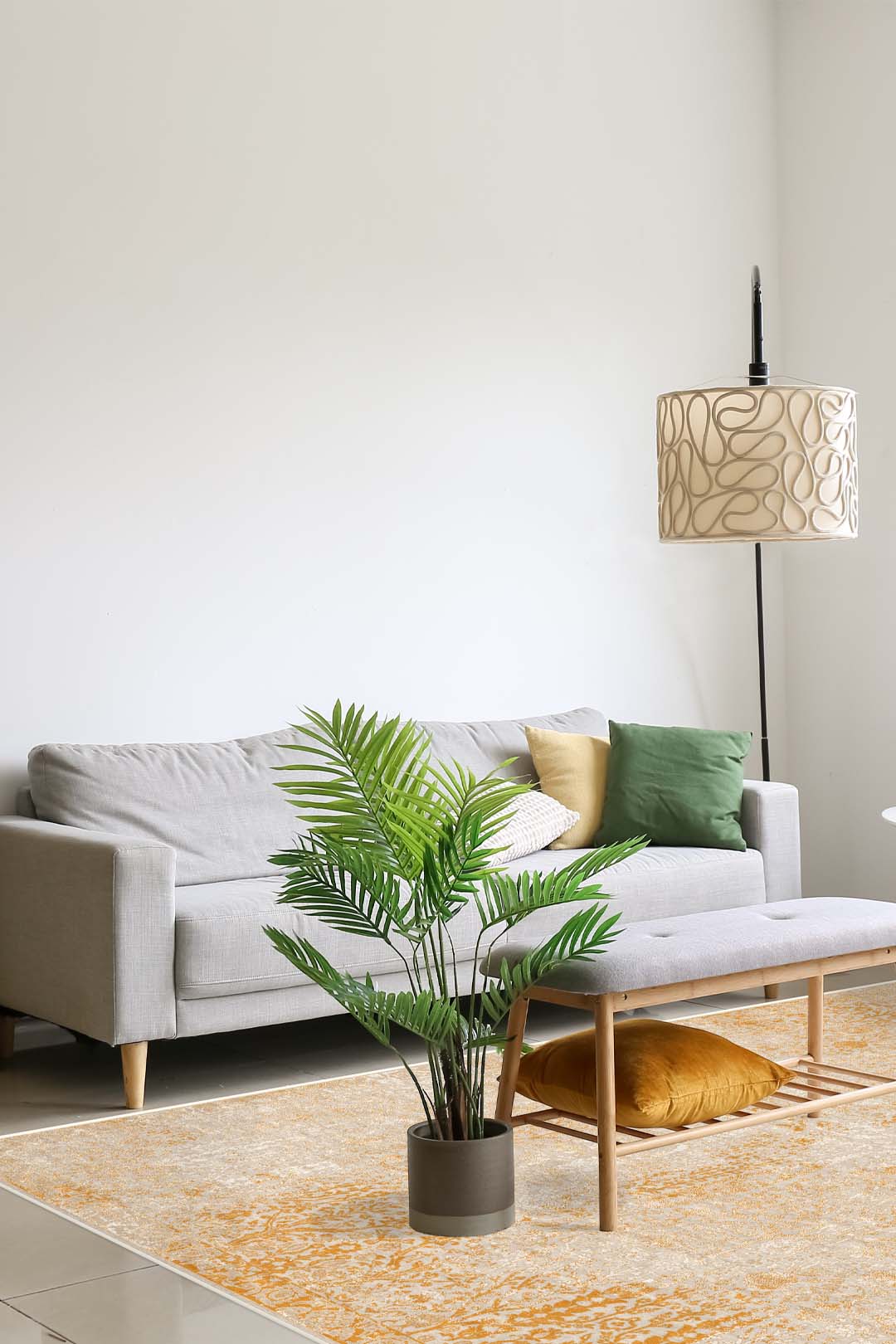 teppana-helene-bernstein-teppich-waschbarer-indoor-teppich-beige-natur-gelb-oran image 4