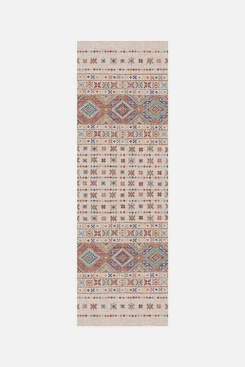 teppana-noura-sand-teppich-waschbarer-boho-indoor-teppich image 5