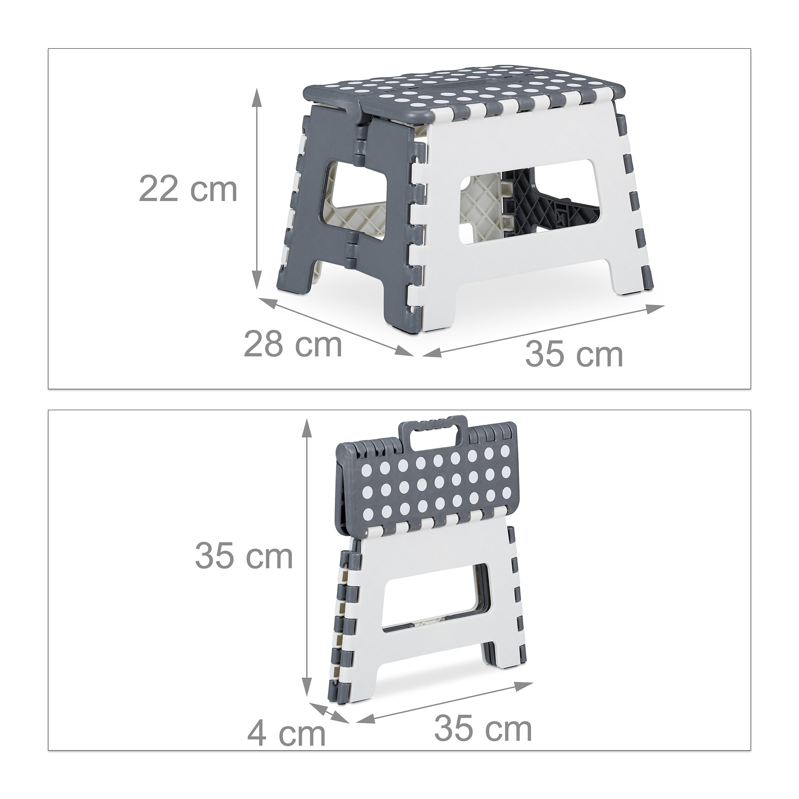 relaxdays-klapphocker-faltbar-campinghocker-kunststoff-wei-grau-bis-150-kg image 4